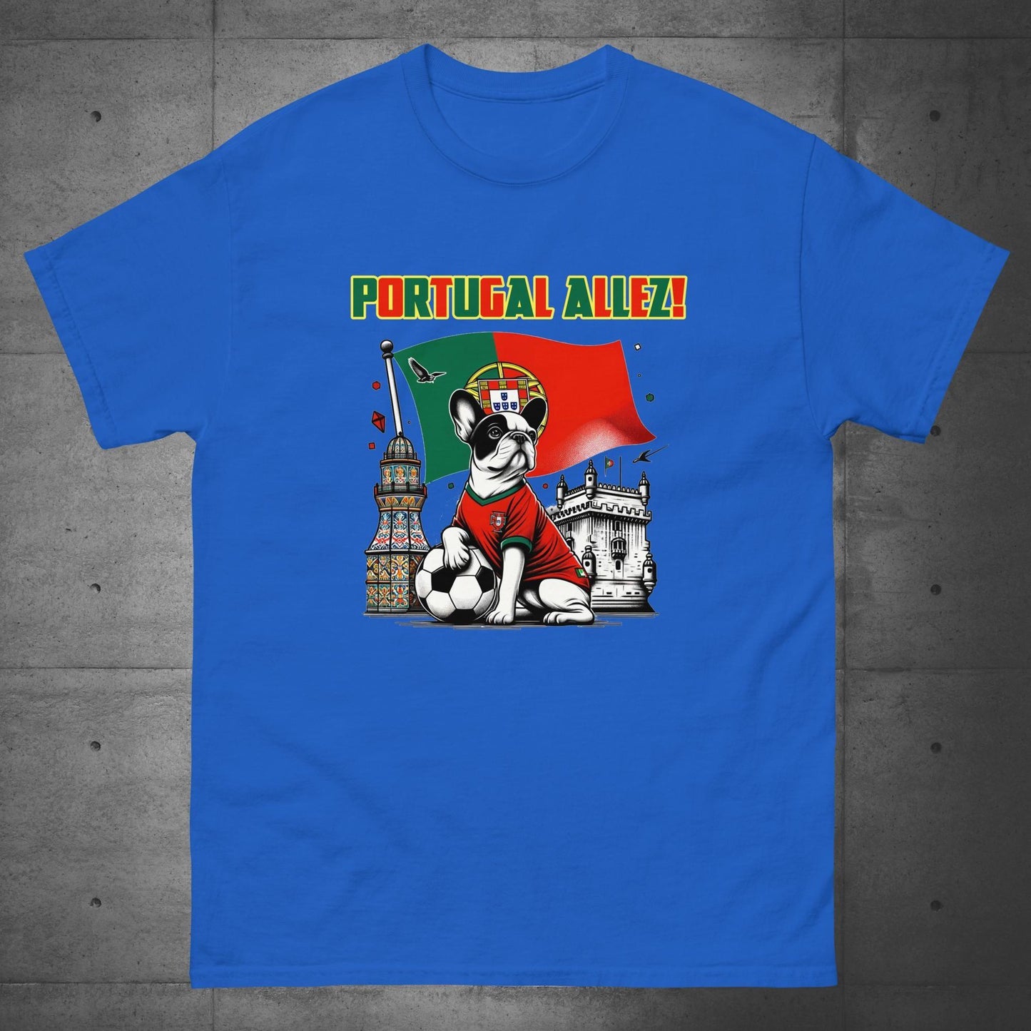 Frenchie Portugal Football Unisex T-Shirt - Frenchie Emporium
