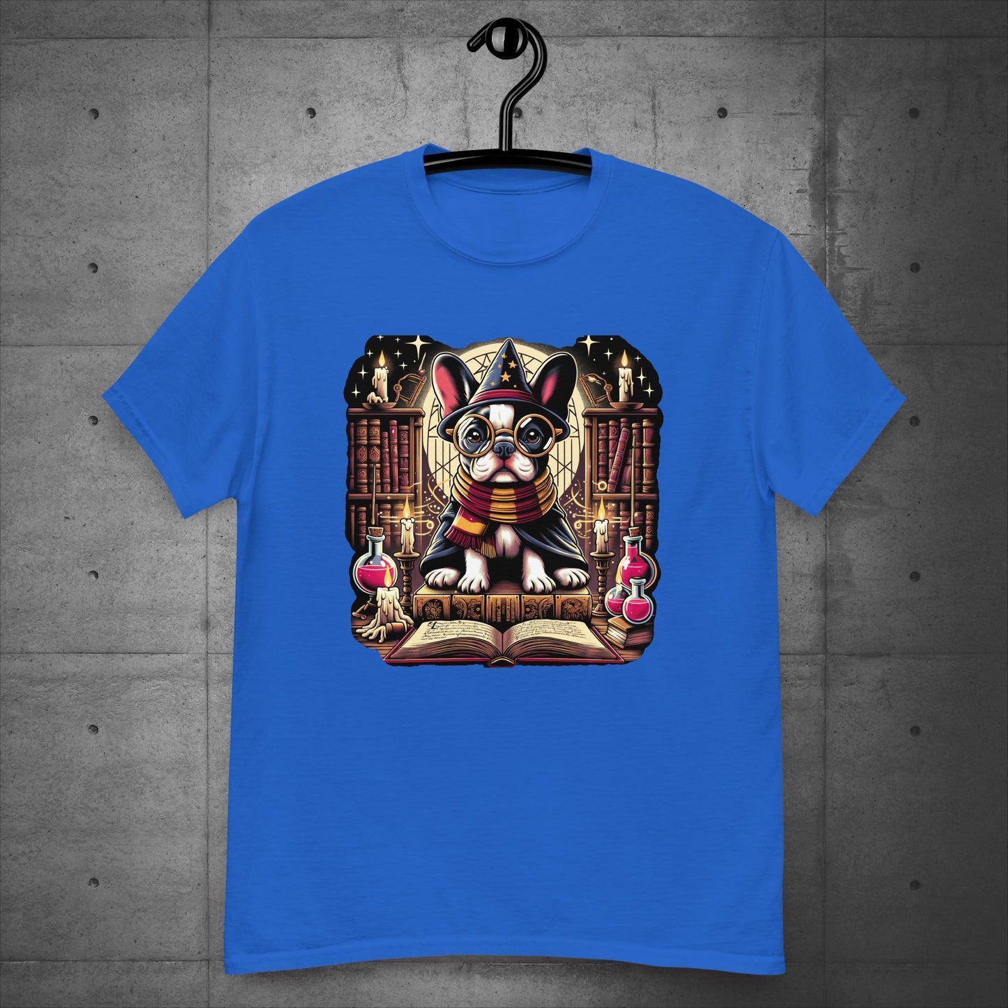 Unisex "Frenchie Wizard's Apprentice" T-Shirt - Frenchie Emporium
