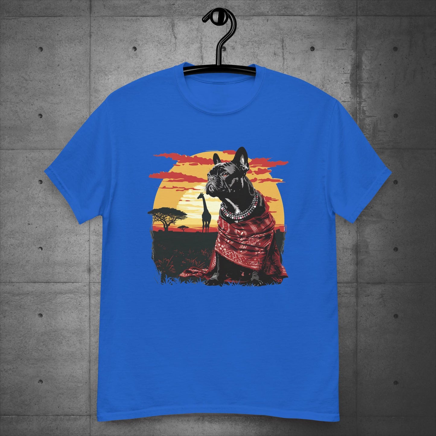Authentic Serengeti Frenchie - Unisex T-Shirt - Frenchie Emporium