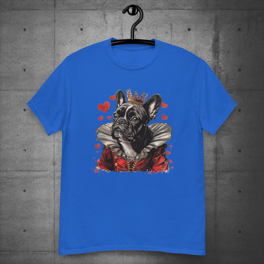 Alice in Wonderland Queen of Hearts Frenchie - Unisex T-Shirt - Frenchie Emporium