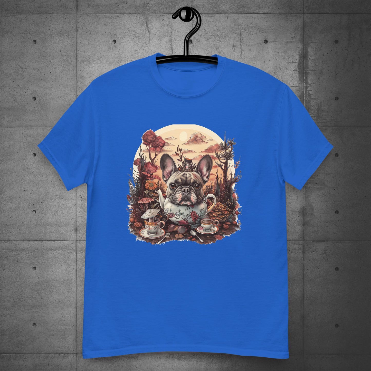 Tea Party Frenchie - Unisex T-Shirt - Frenchie Emporium