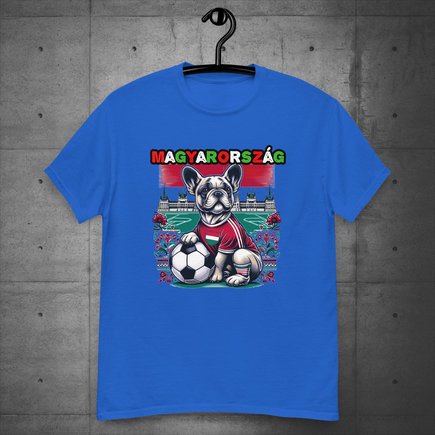 Frenchie Magyarország Football Fan - Unisex T-Shirt - Frenchie Emporium