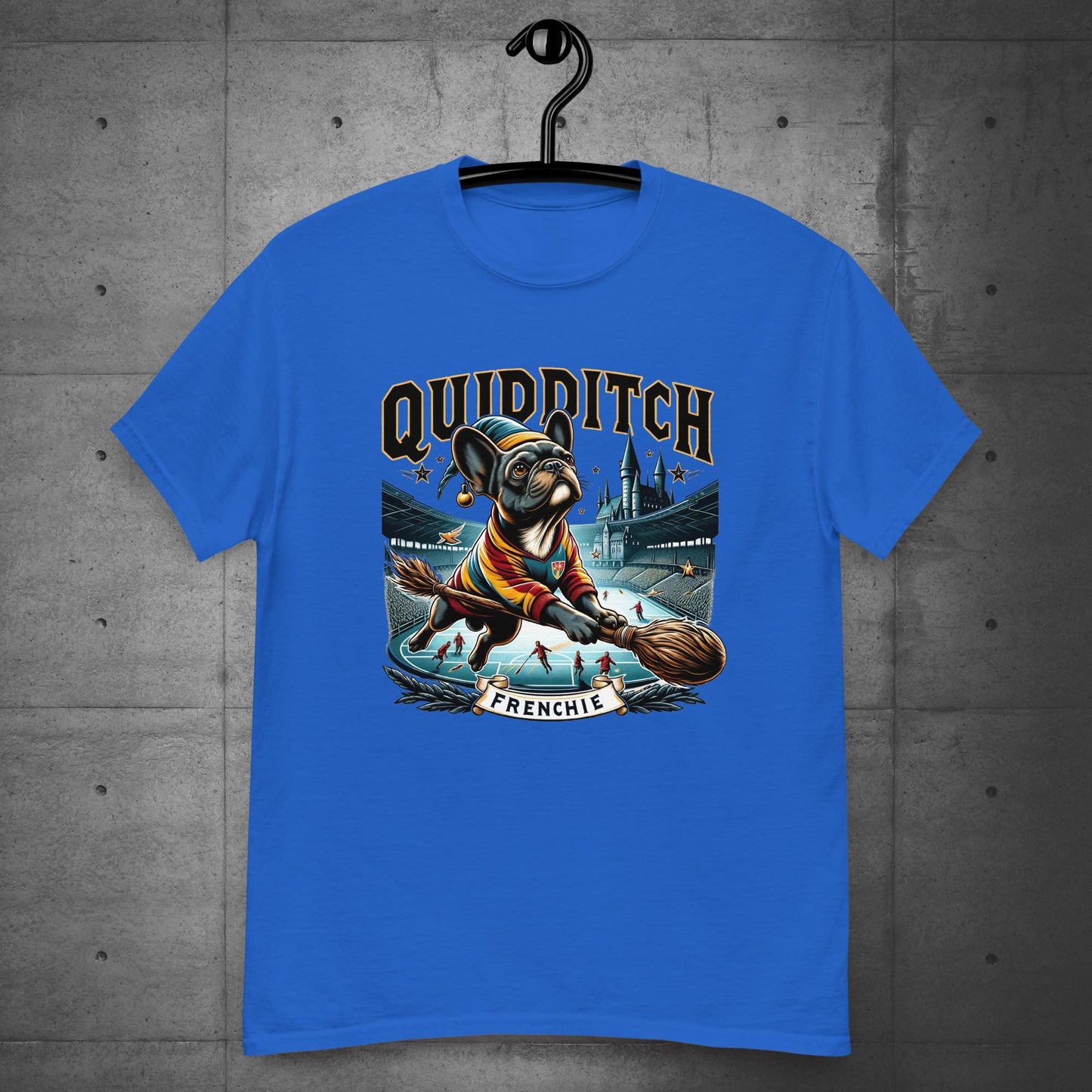 Unisex "Quidditch Frenchie" T-Shirt - Frenchie Emporium
