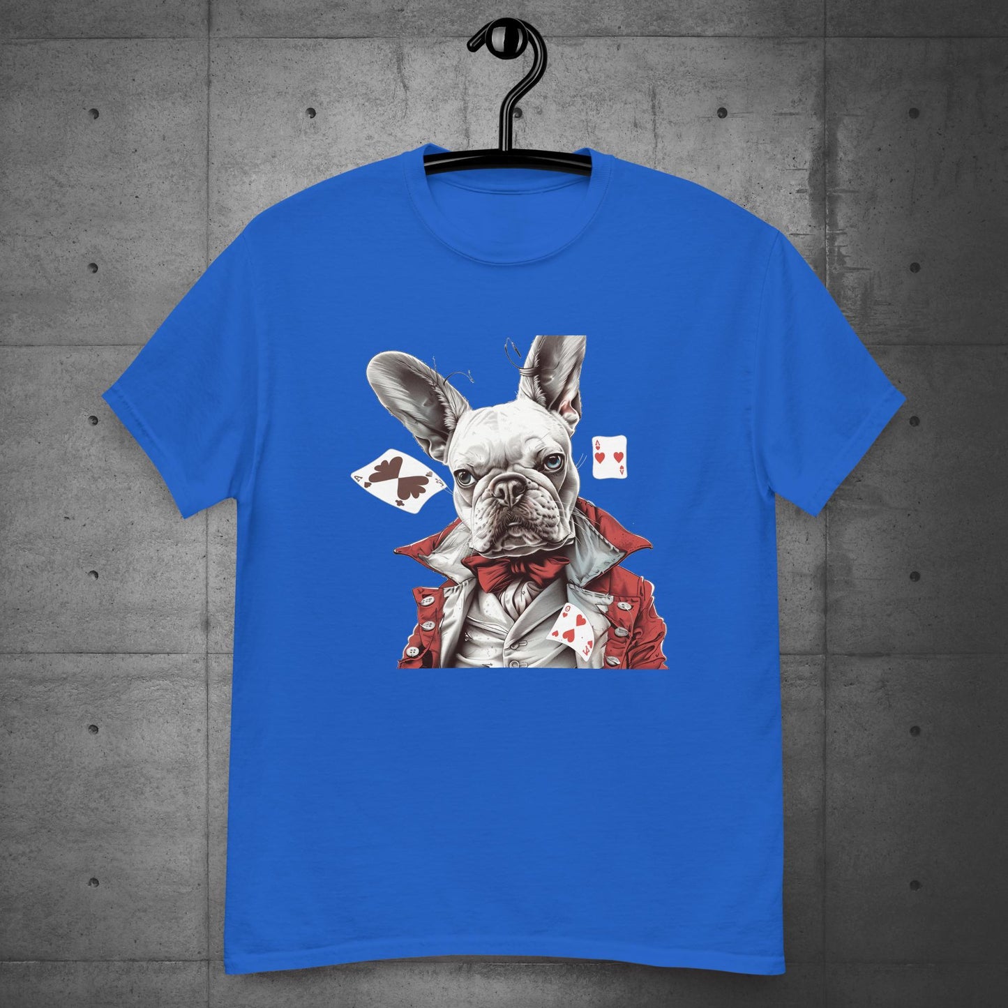Frenchie "Player of the cards" - Unisex T-Shirt - Frenchie Emporium