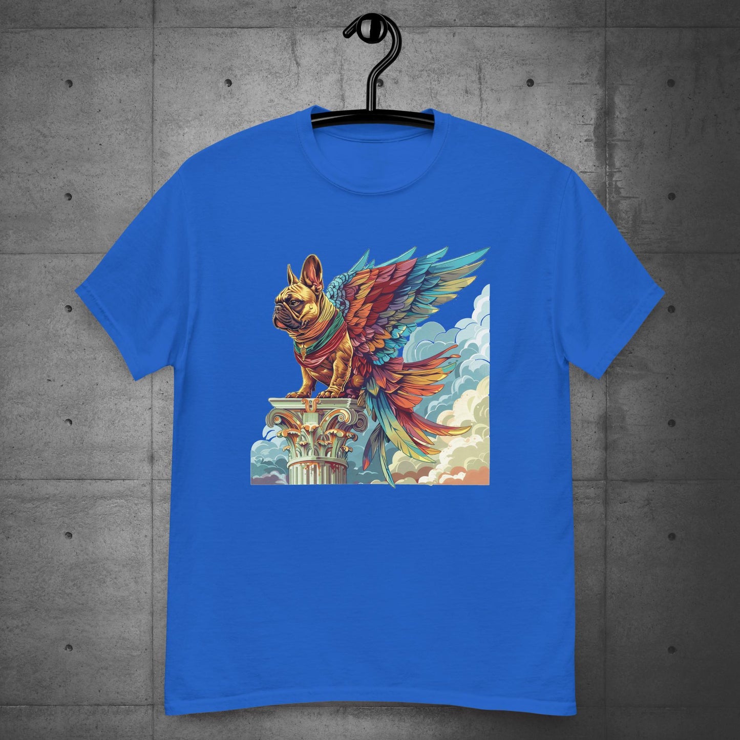 "Winged Guardian" Frenchie Unisex T-Shirt - Frenchie Emporium