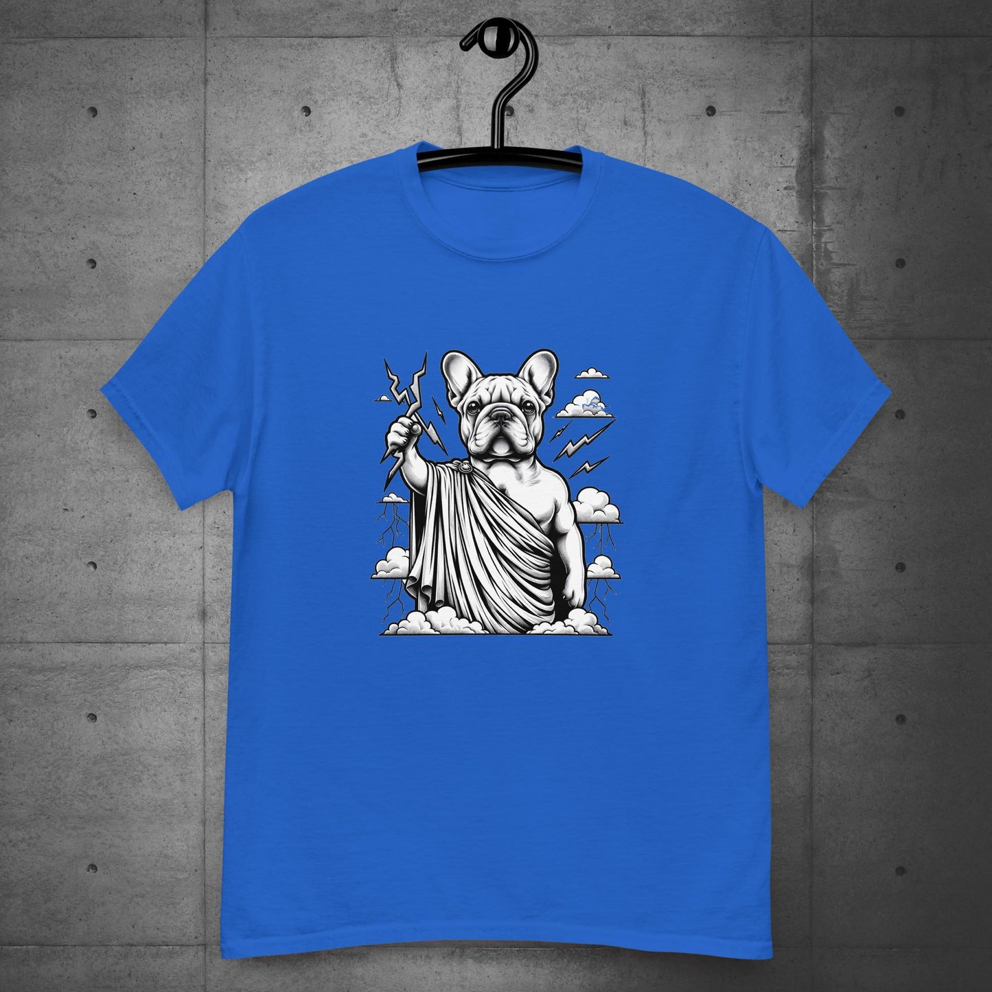 "Thunderbolt Majesty" Zeus Frenchie - Unisex T-Shirt - Frenchie Emporium