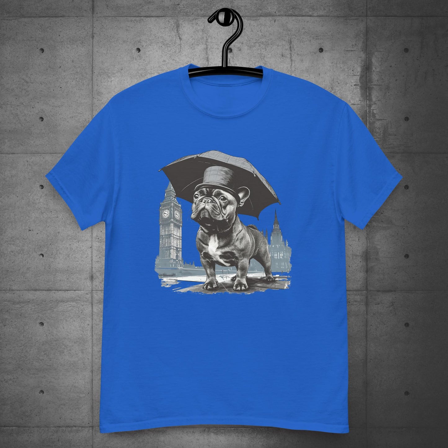 Paw-sitivly British Frenchie - Unisex T-Shirt - Frenchie Emporium