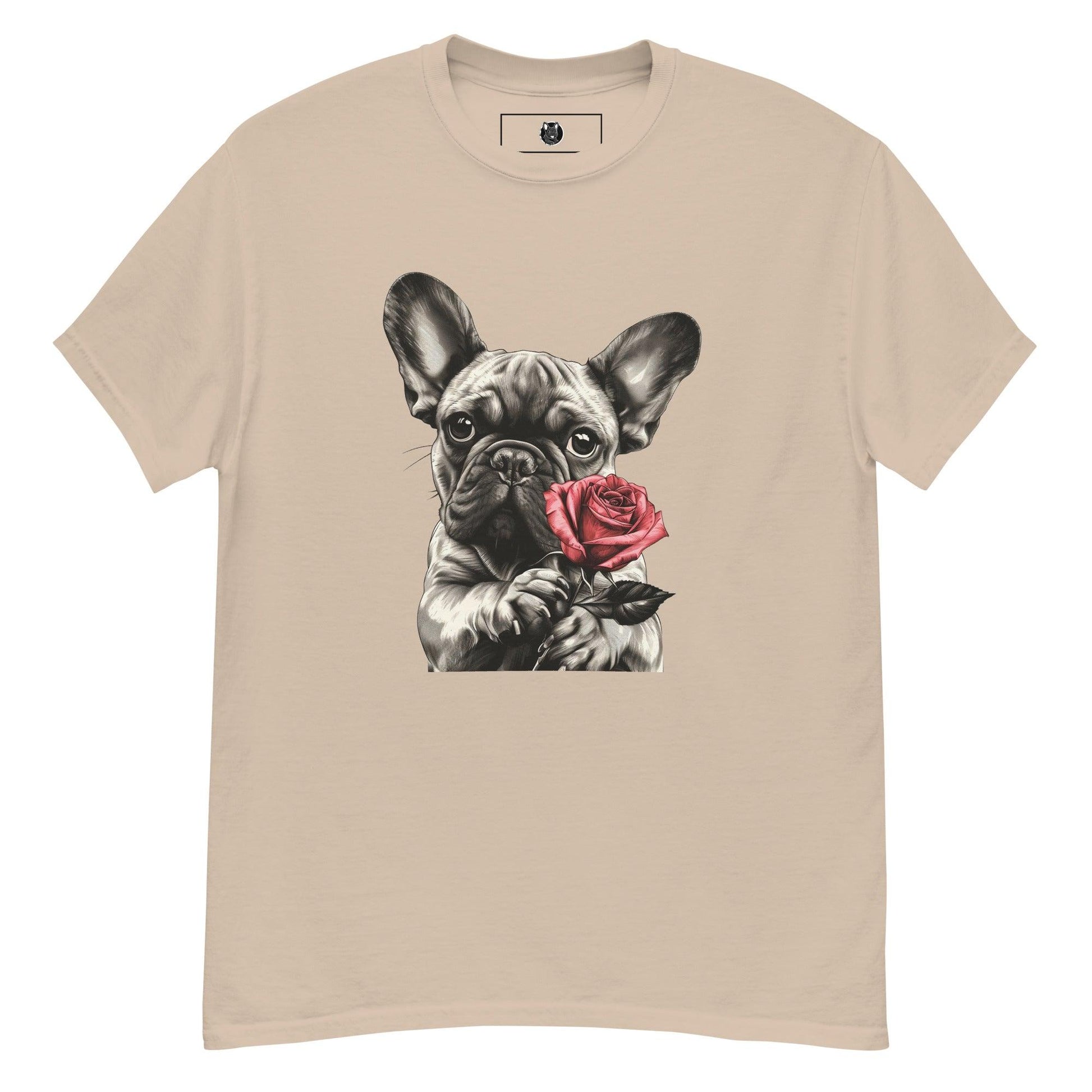 "Rose Embrace" Unisex T-Shirt - Frenchie Emporium