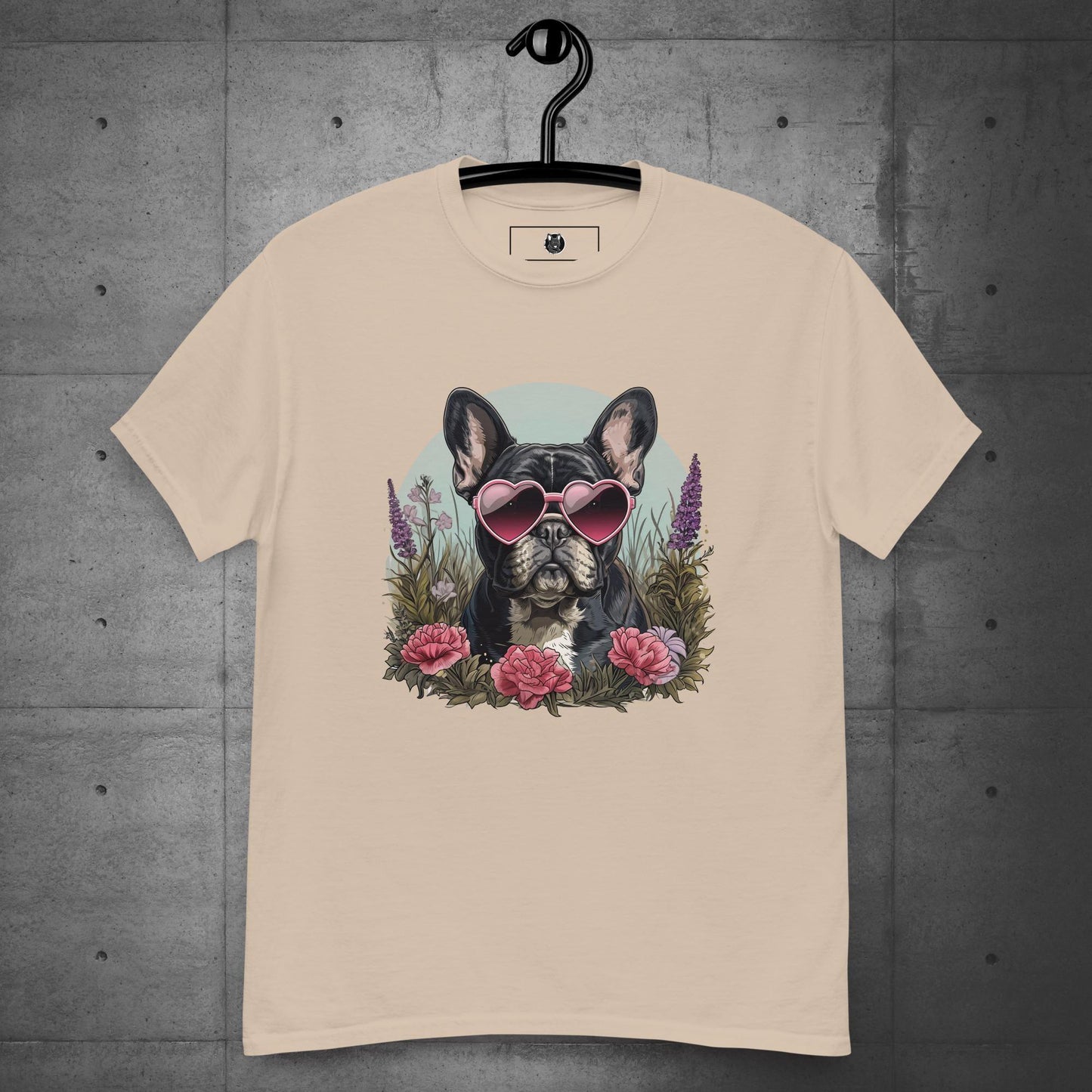 Frenchie Floral Bliss-Unisex T-shirt - Frenchie Emporium