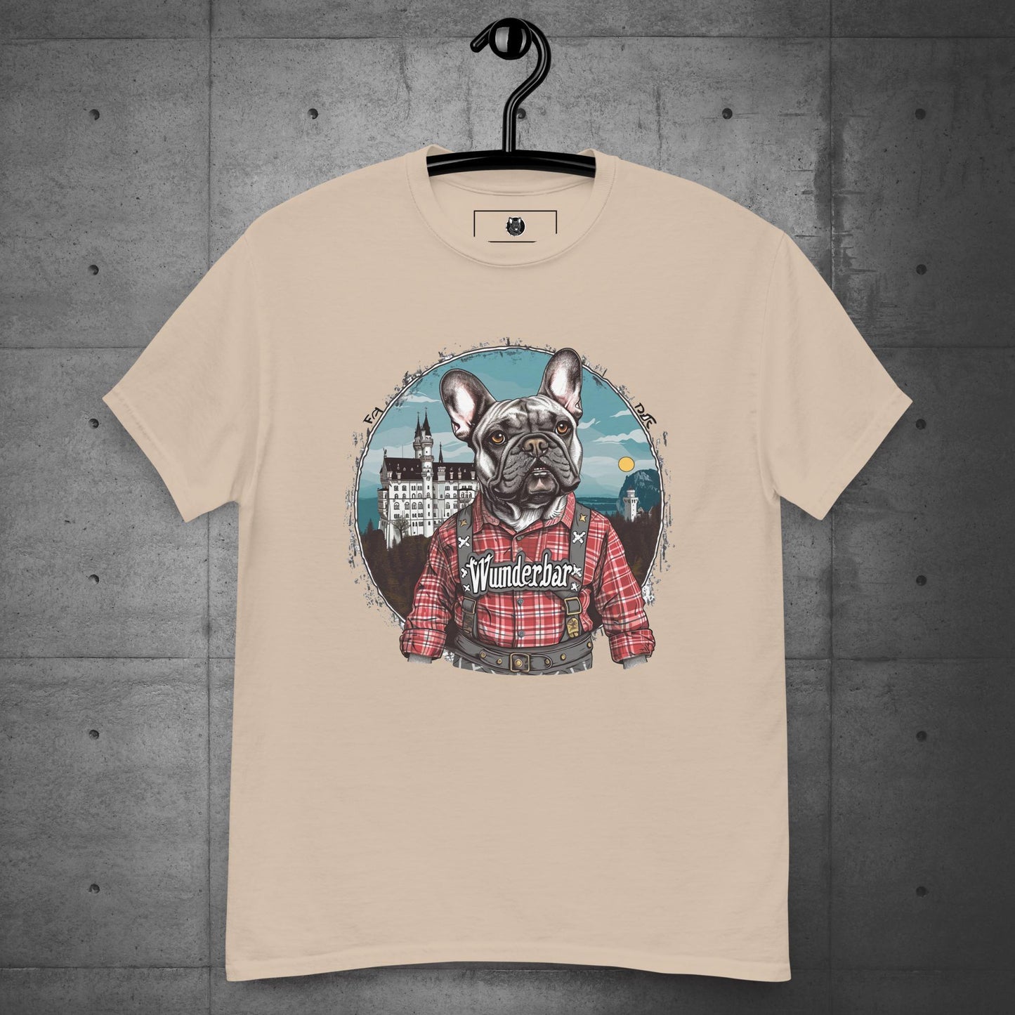 Wunderbar Frenchie in Lederhosen Unisex T-Shirt - Frenchie Emporium