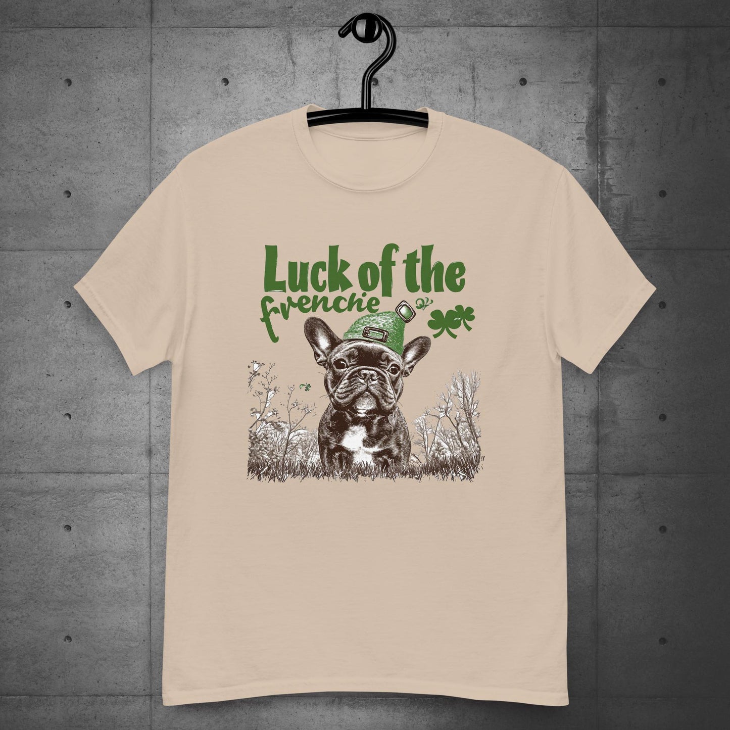 Luck of the Paw-rish Frenchie Unisex T-shirt - Frenchie Emporium