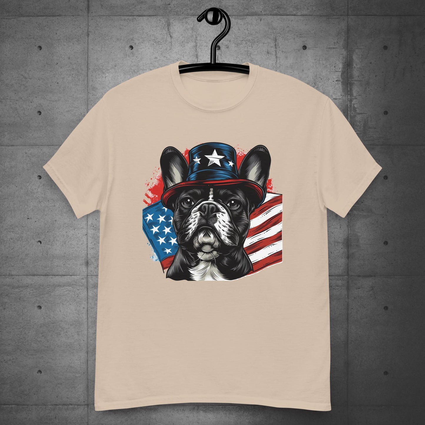 French Bulldog Patriot Unisex T-shirt - Frenchie Emporium