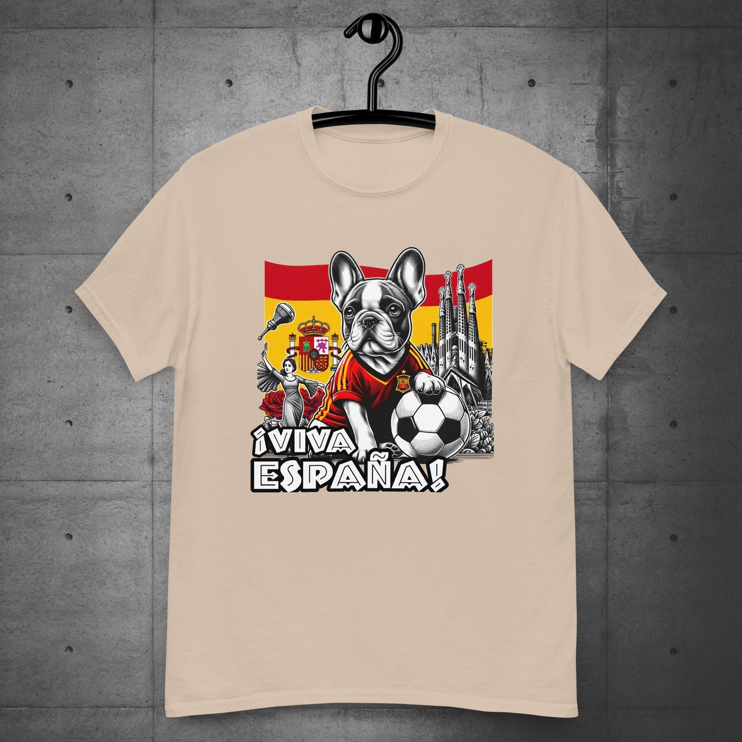 Frenchie Spanish Futbolista Unisex T-Shirt - Frenchie Emporium