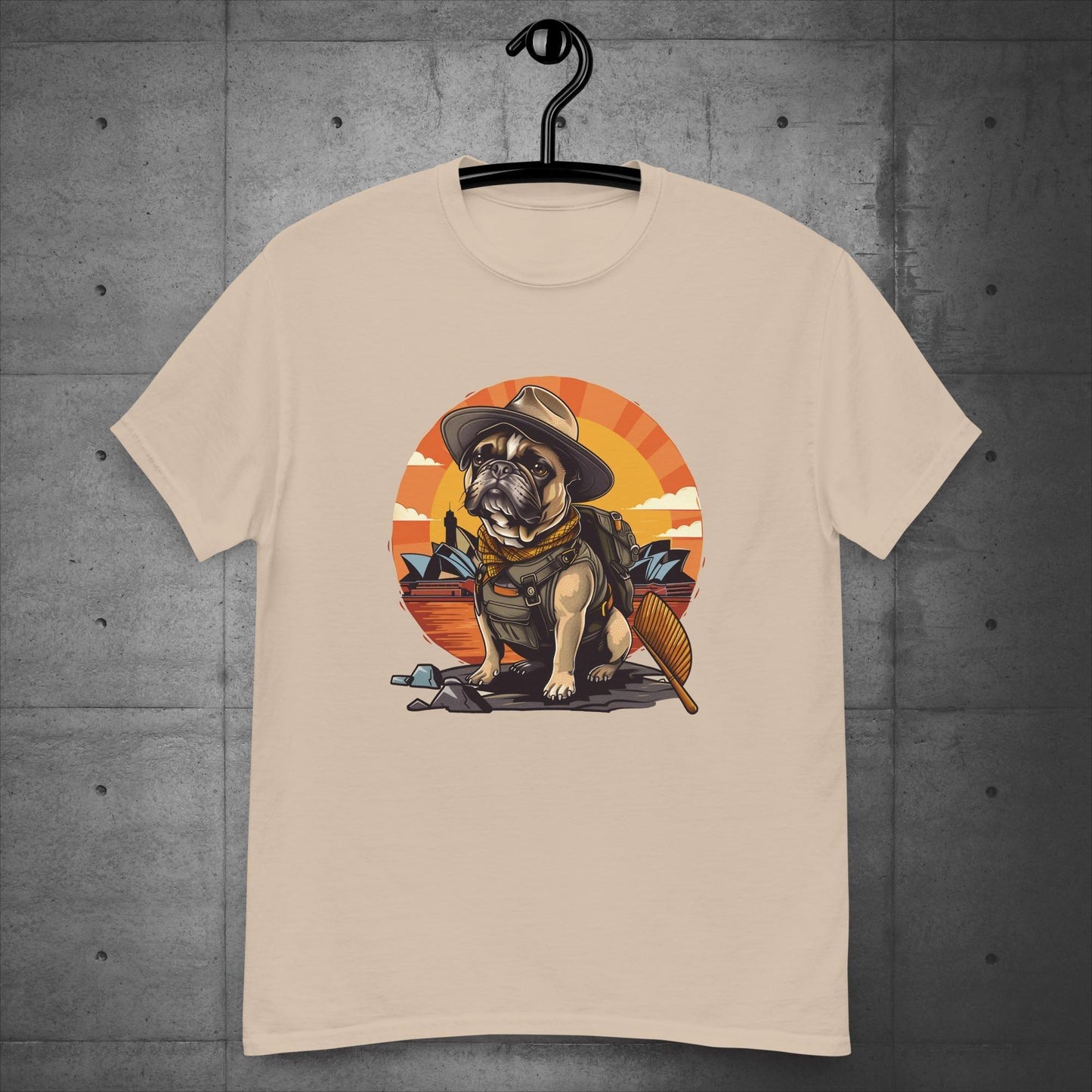 Australia Explorer Frenchie - Unisex T-Shirt - Frenchie Emporium