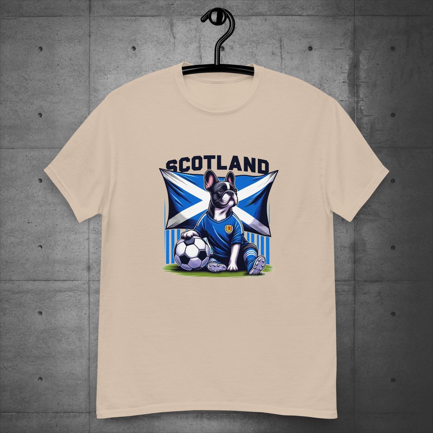 Frenchie Scotland Football Fan - Unisex T-Shirt - Frenchie Emporium