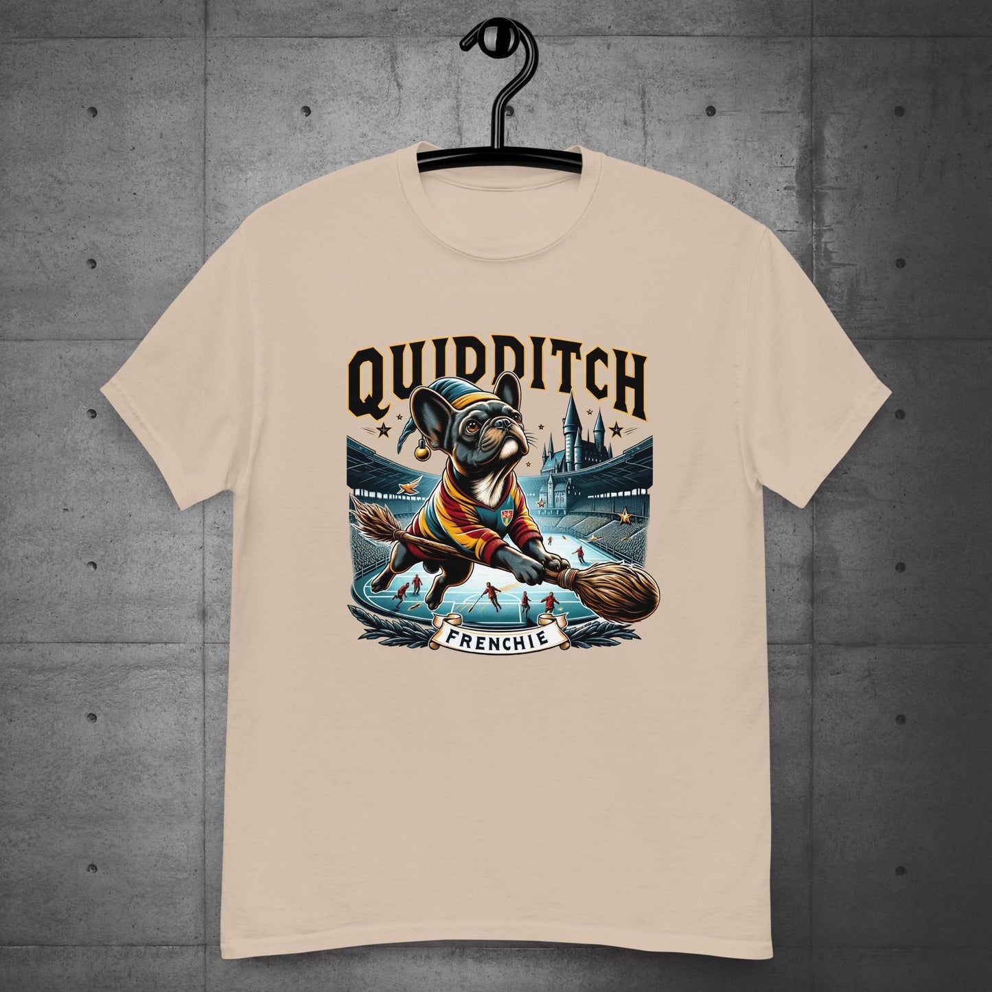 Unisex "Quidditch Frenchie" T-Shirt - Frenchie Emporium