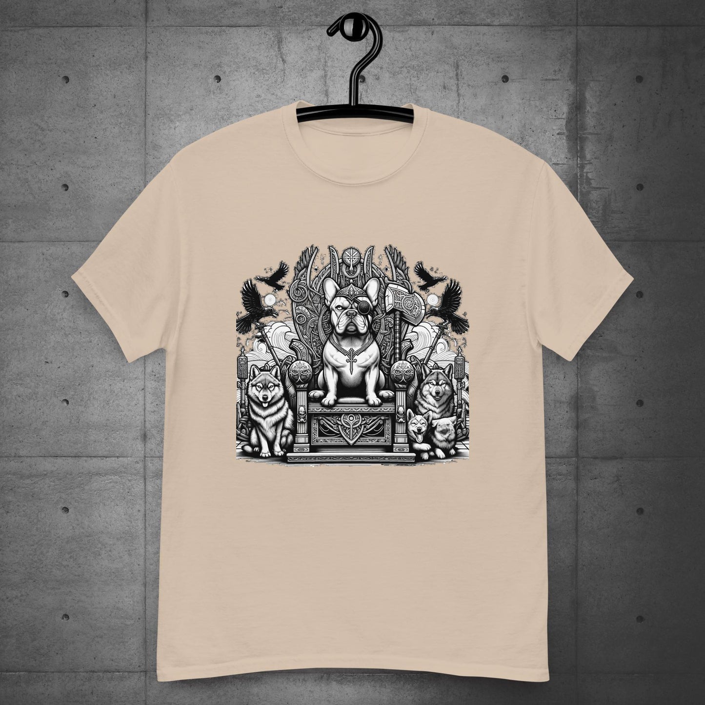 "Odin's Valor" Frenchie Unisex T-Shirt - Frenchie Emporium