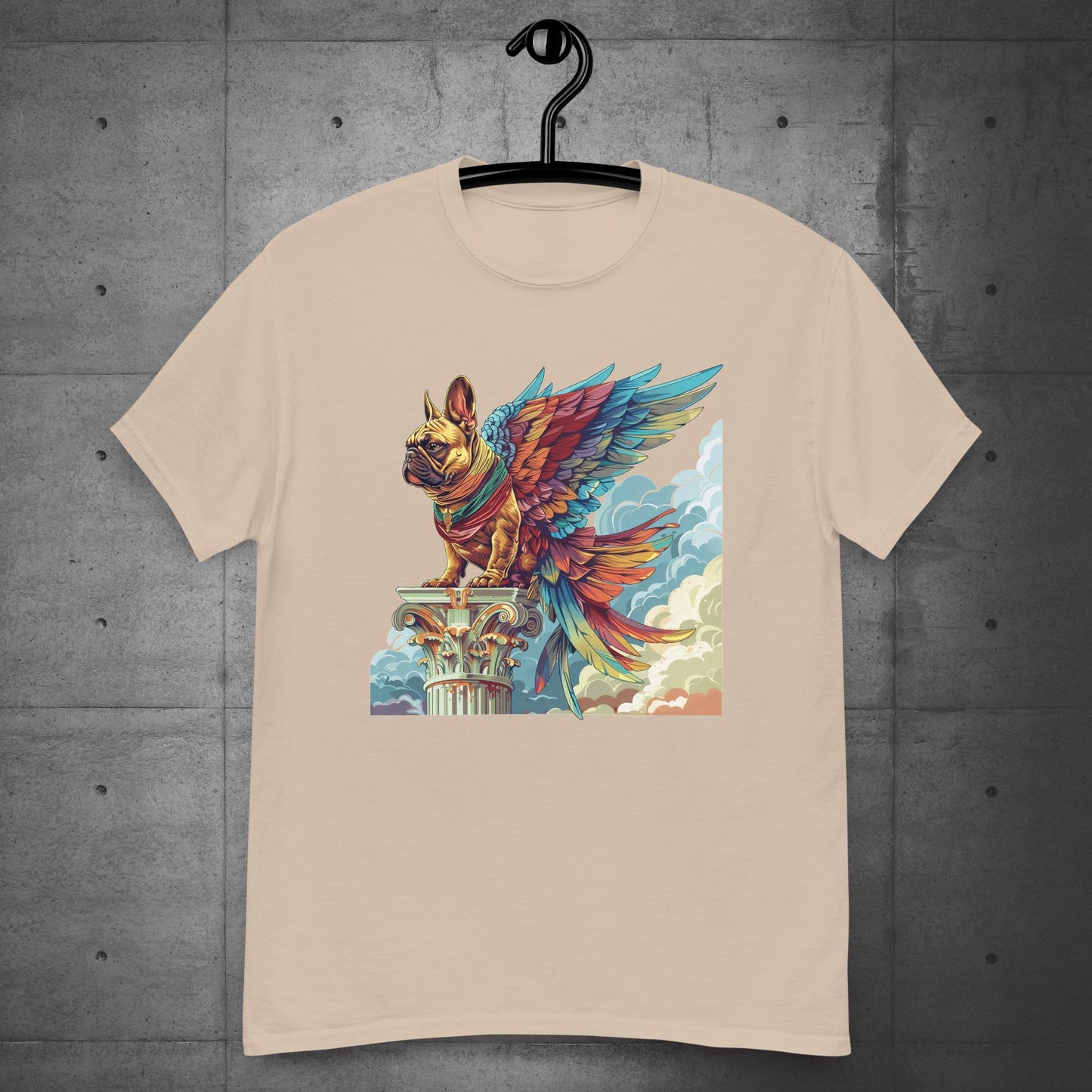 "Winged Guardian" Frenchie Unisex T-Shirt - Frenchie Emporium