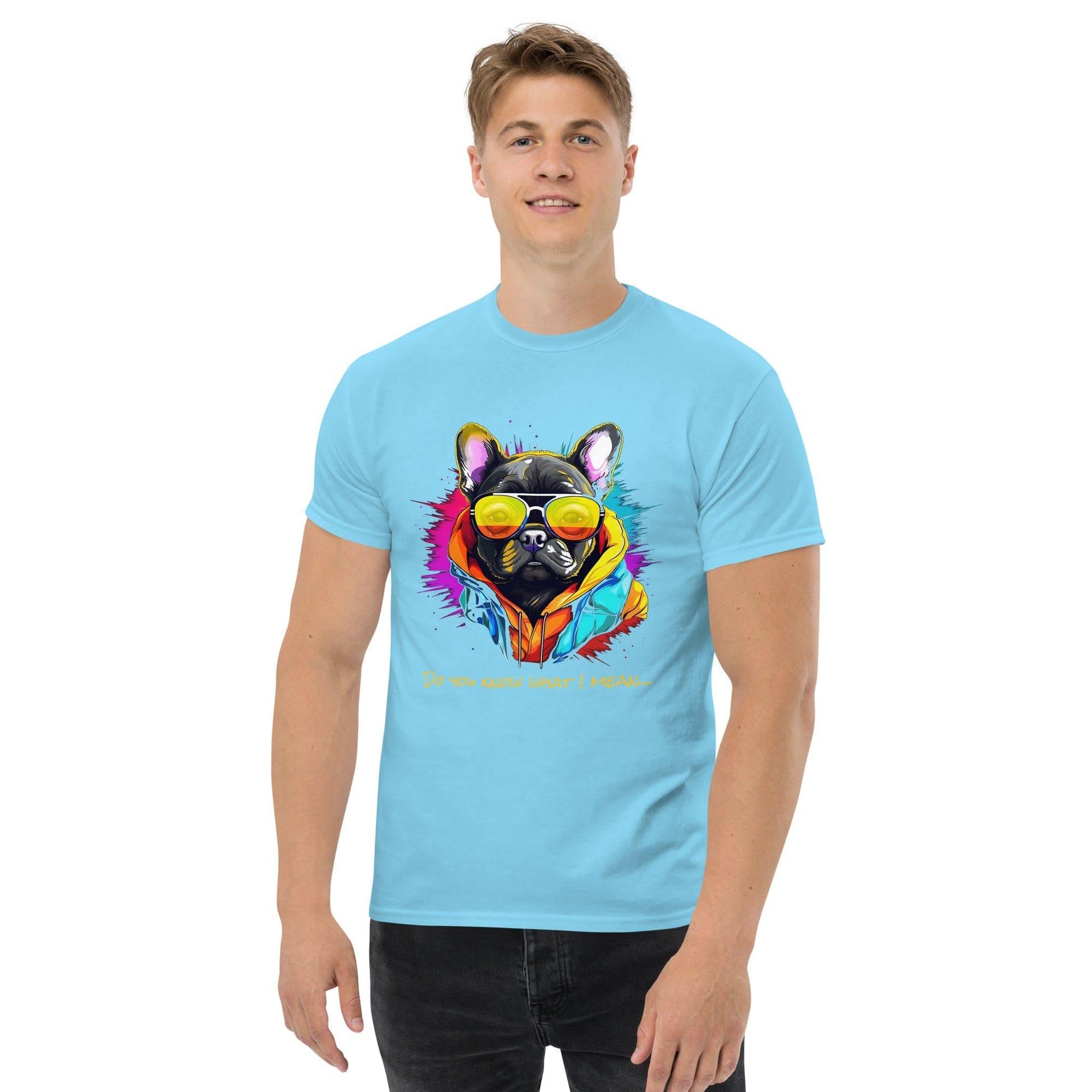 French "Mancunian" Bulldog - Unisex t-shirt - Frenchie Emporium