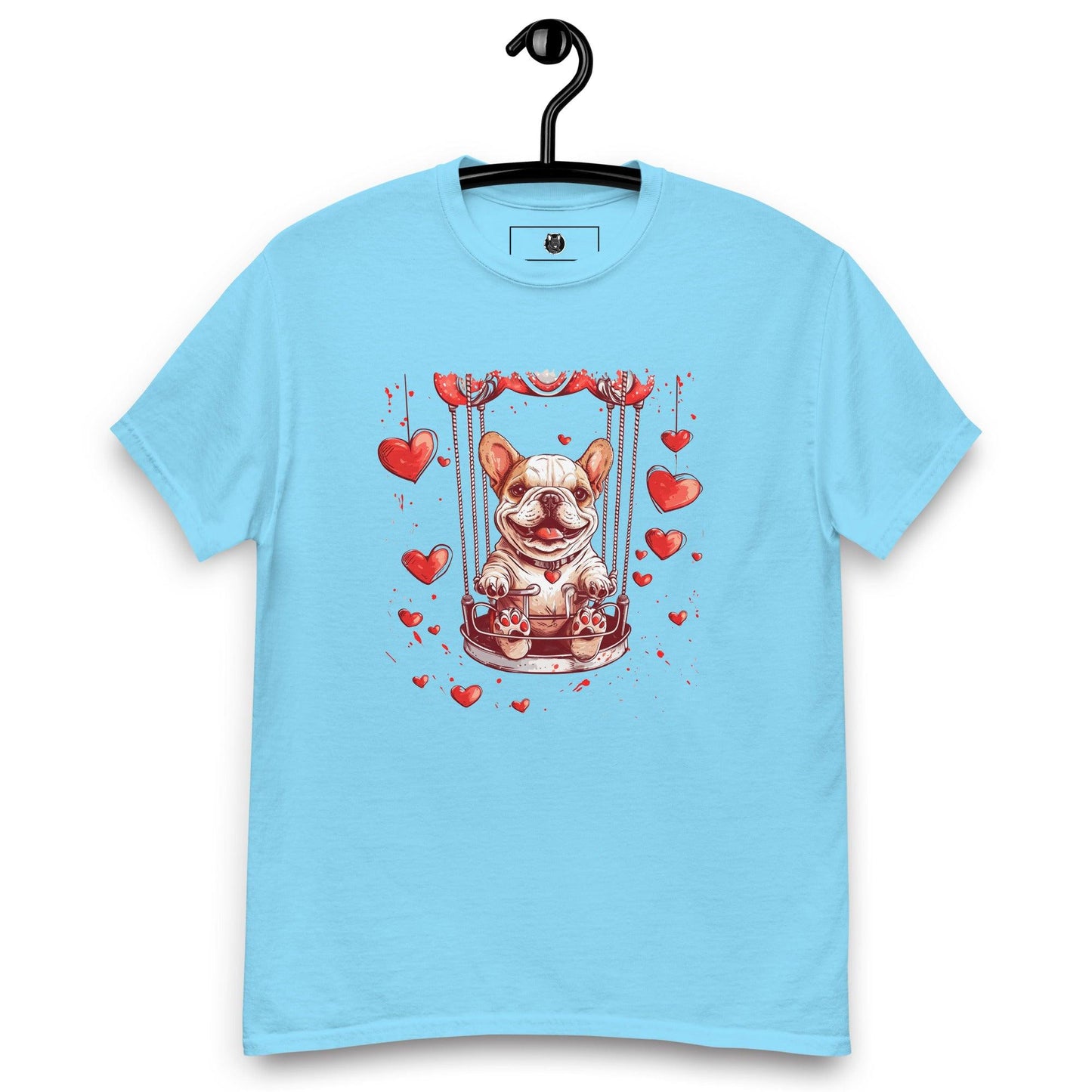"Swinging Hearts" Unisex T-Shirt - Frenchie Emporium