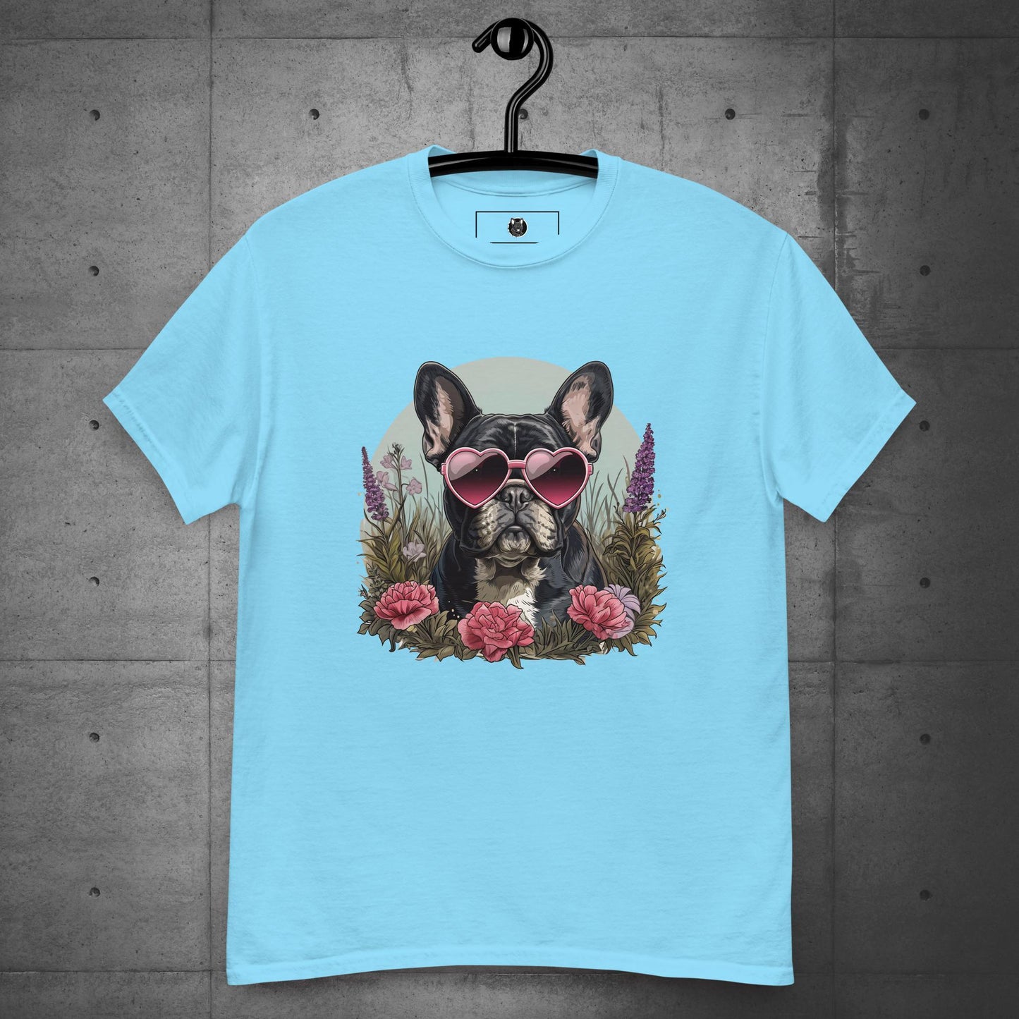 Frenchie Floral Bliss-Unisex T-shirt - Frenchie Emporium