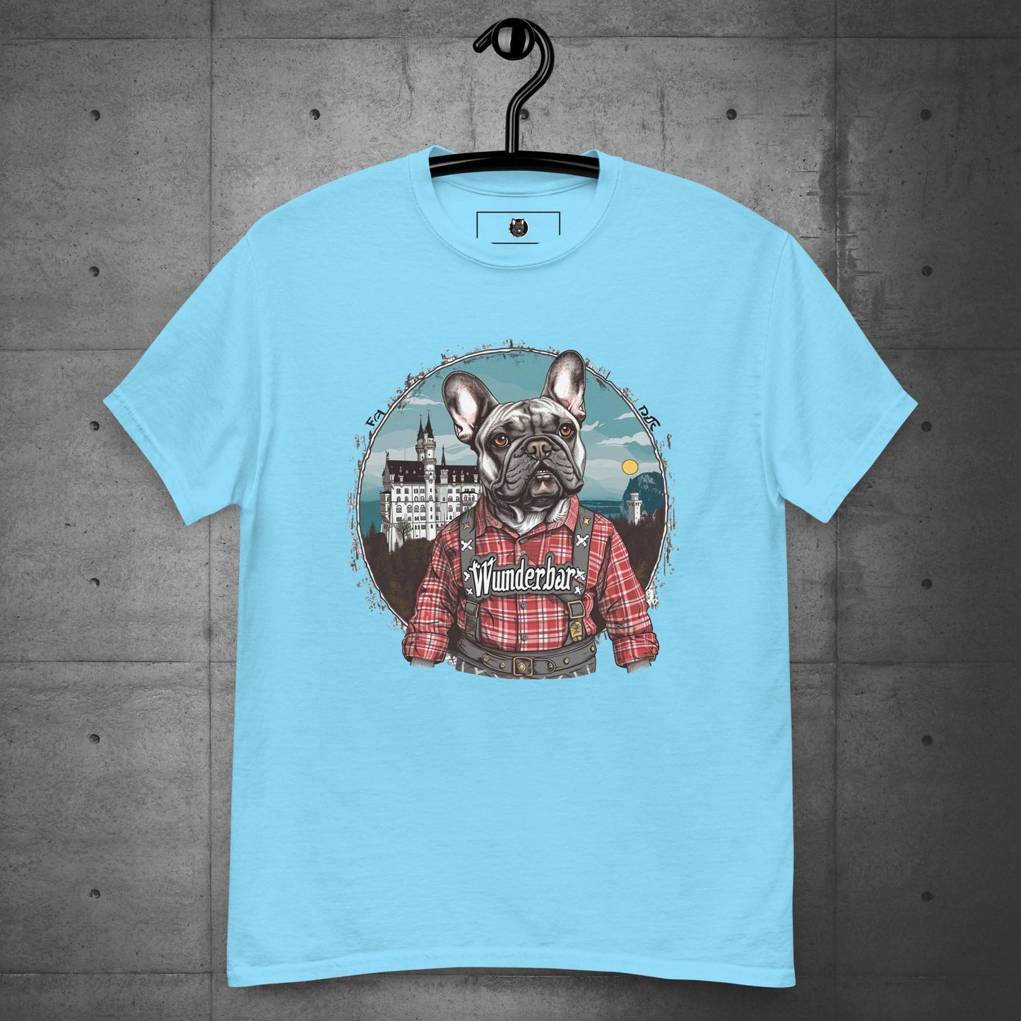 Wunderbar Frenchie in Lederhosen Unisex T-Shirt - Frenchie Emporium