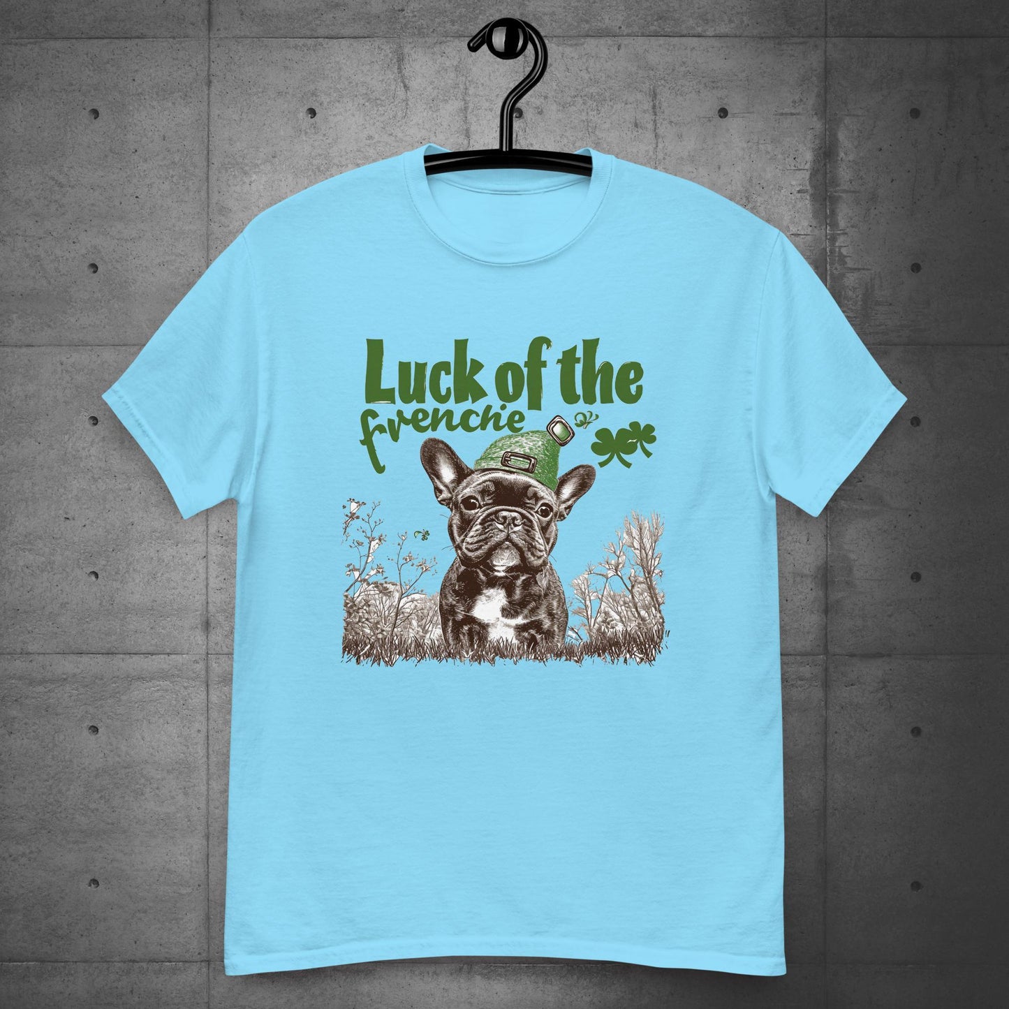 Luck of the Paw-rish Frenchie Unisex T-shirt - Frenchie Emporium