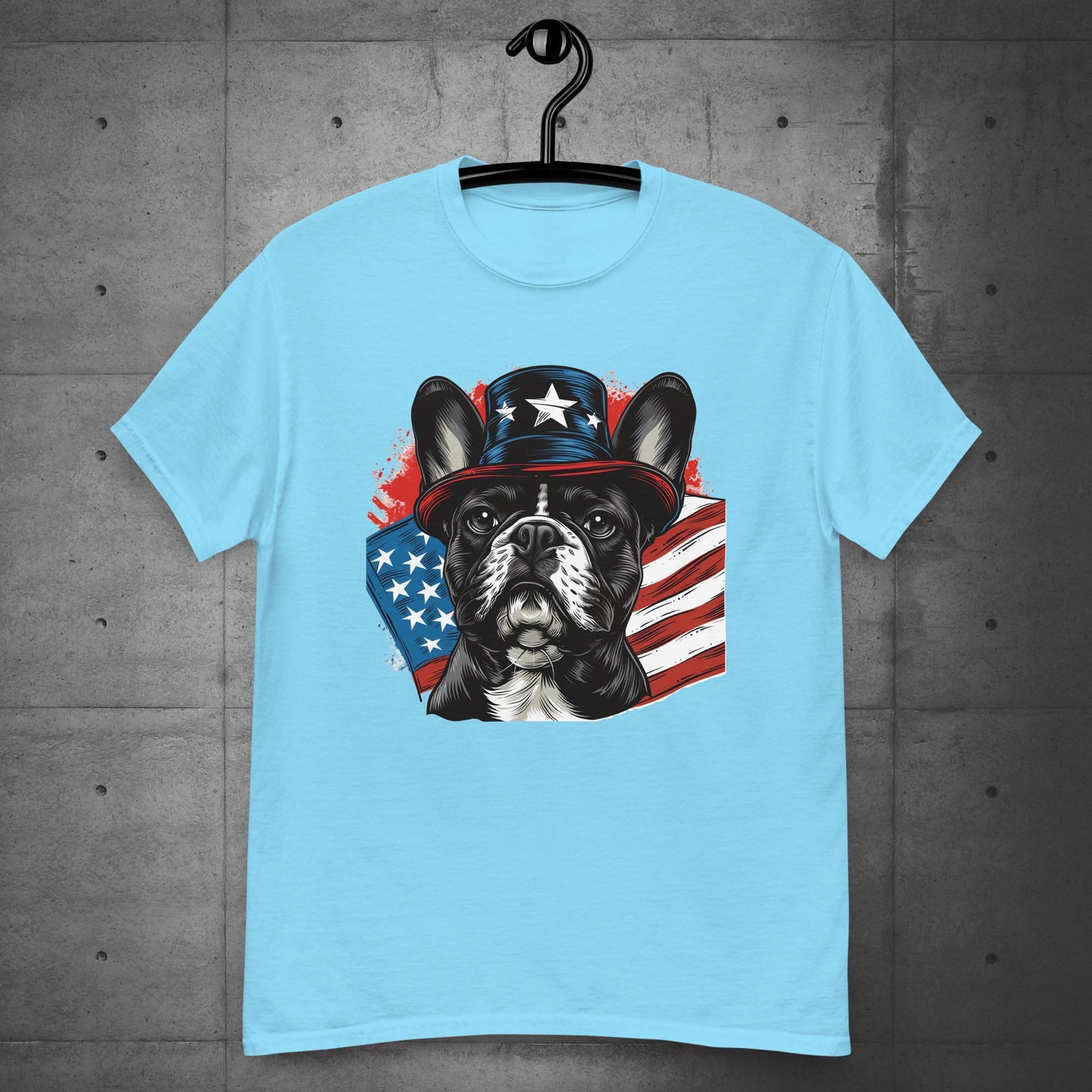 French Bulldog Patriot Unisex T-shirt - Frenchie Emporium