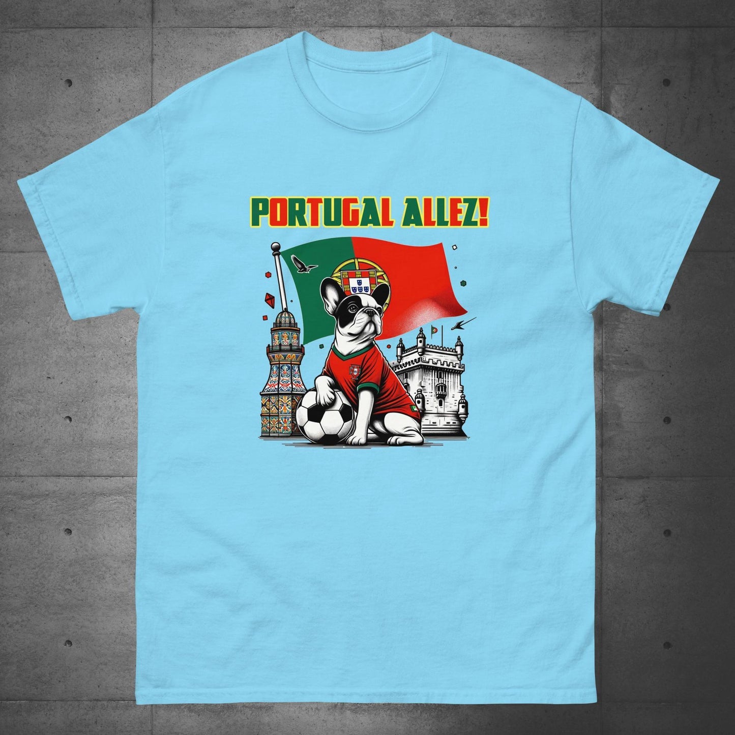 Frenchie Portugal Football Unisex T-Shirt - Frenchie Emporium