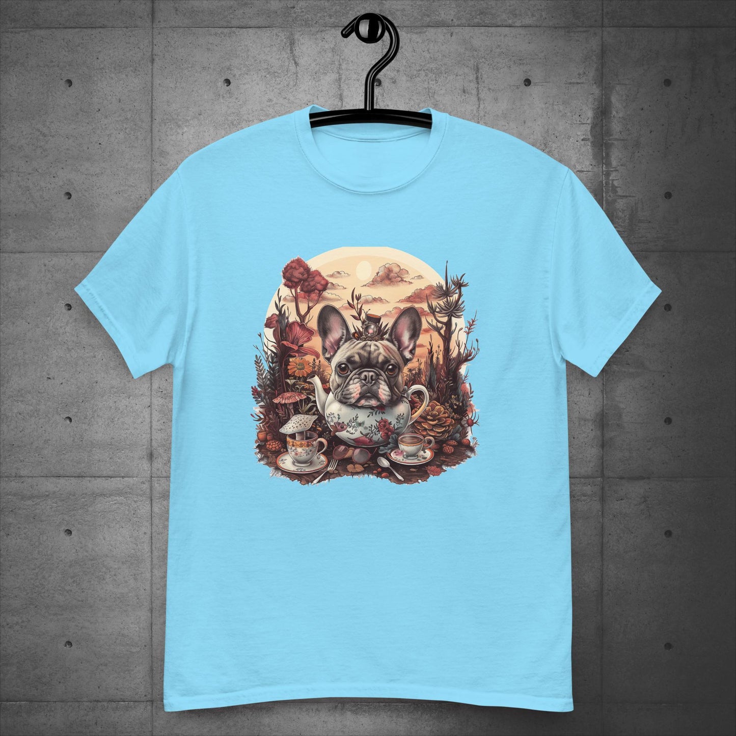 Tea Party Frenchie - Unisex T-Shirt - Frenchie Emporium