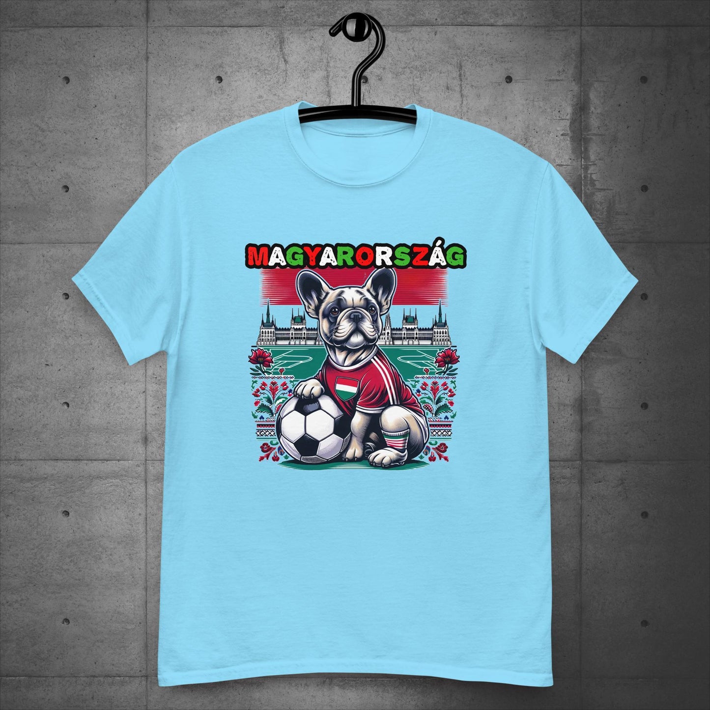 Frenchie Magyarország Football Fan - Unisex T-Shirt - Frenchie Emporium