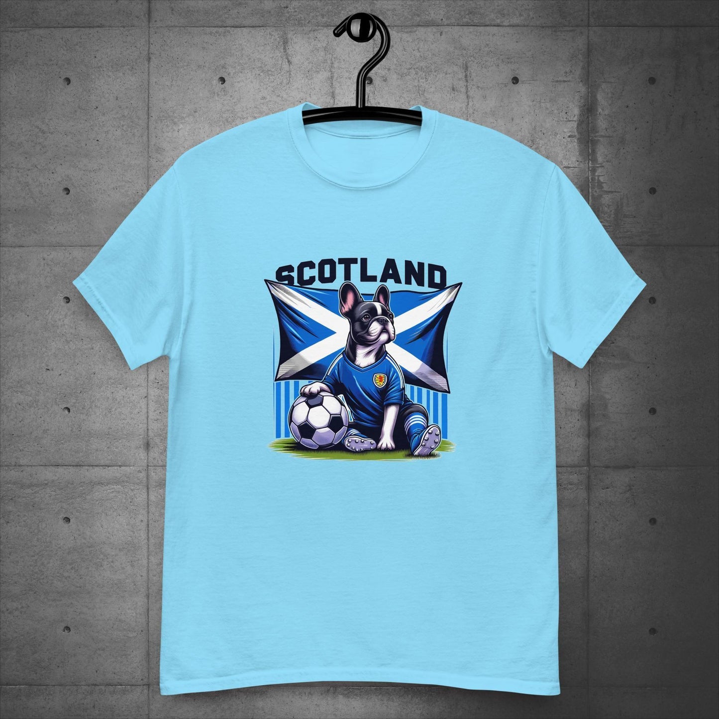Frenchie Scotland Football Fan - Unisex T-Shirt - Frenchie Emporium