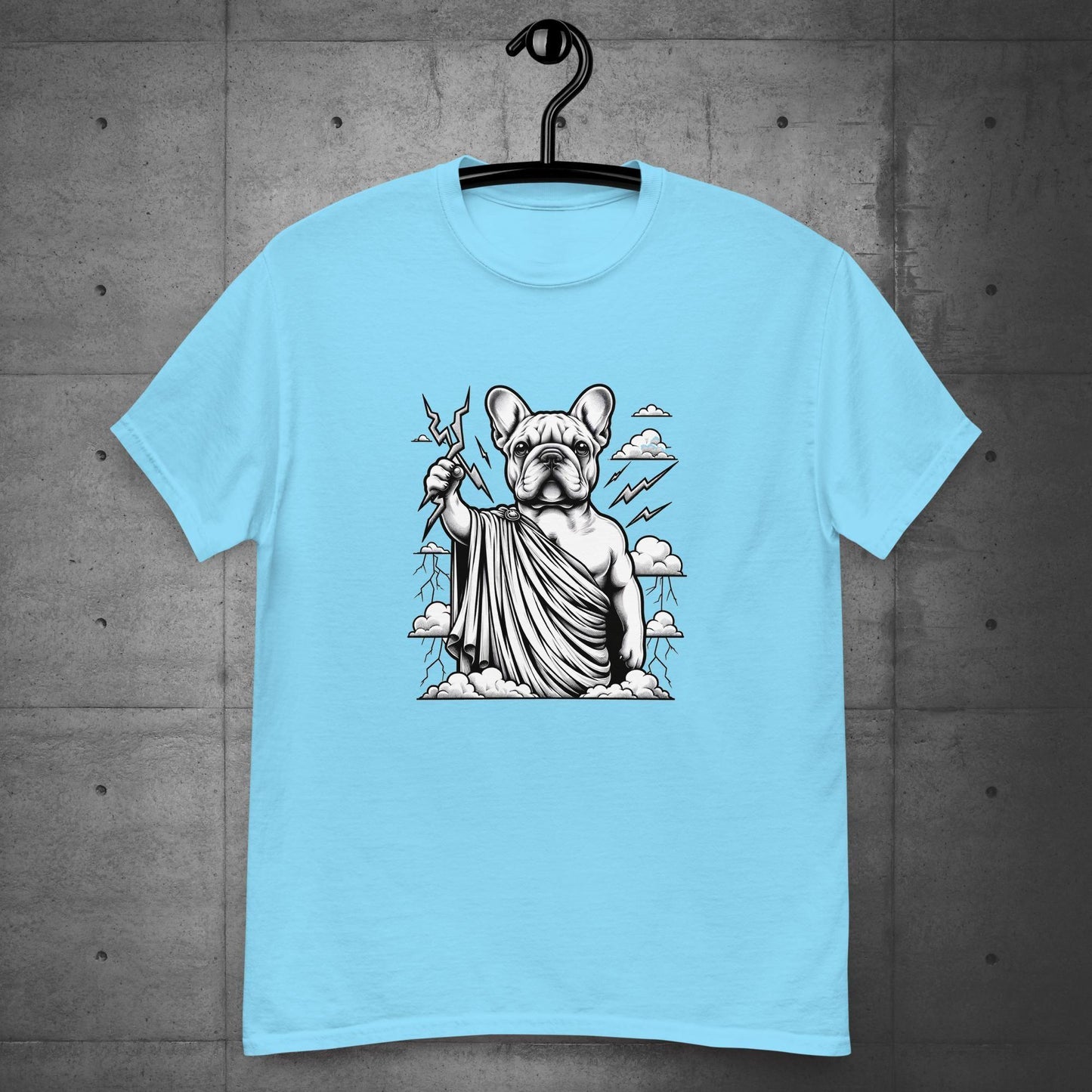 "Thunderbolt Majesty" Zeus Frenchie - Unisex T-Shirt - Frenchie Emporium