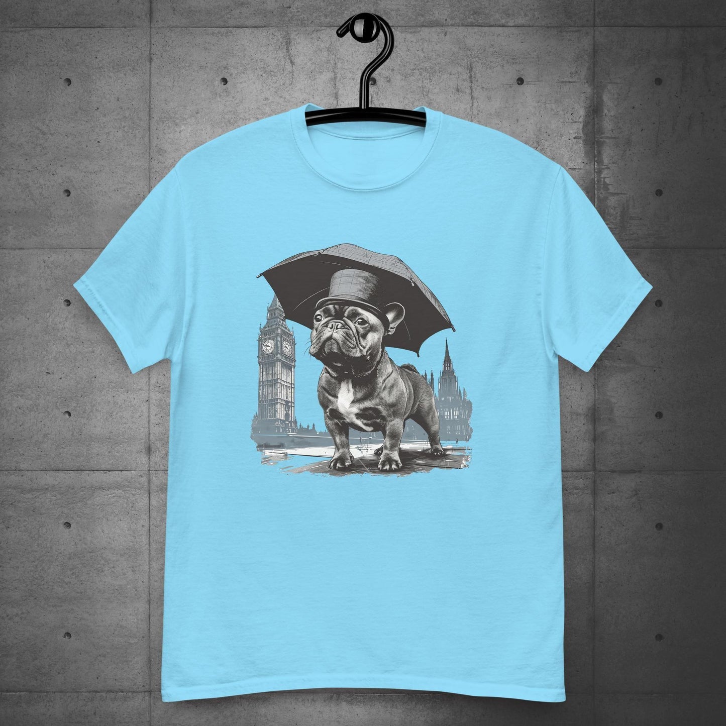 Paw-sitivly British Frenchie - Unisex T-Shirt - Frenchie Emporium