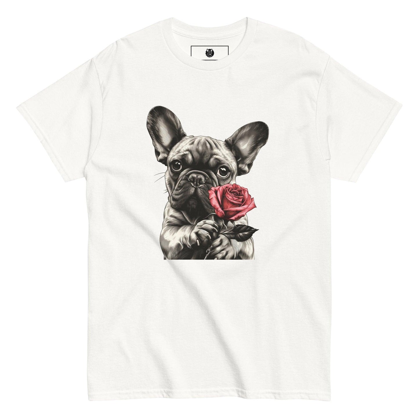 "Rose Embrace" Unisex T-Shirt - Frenchie Emporium