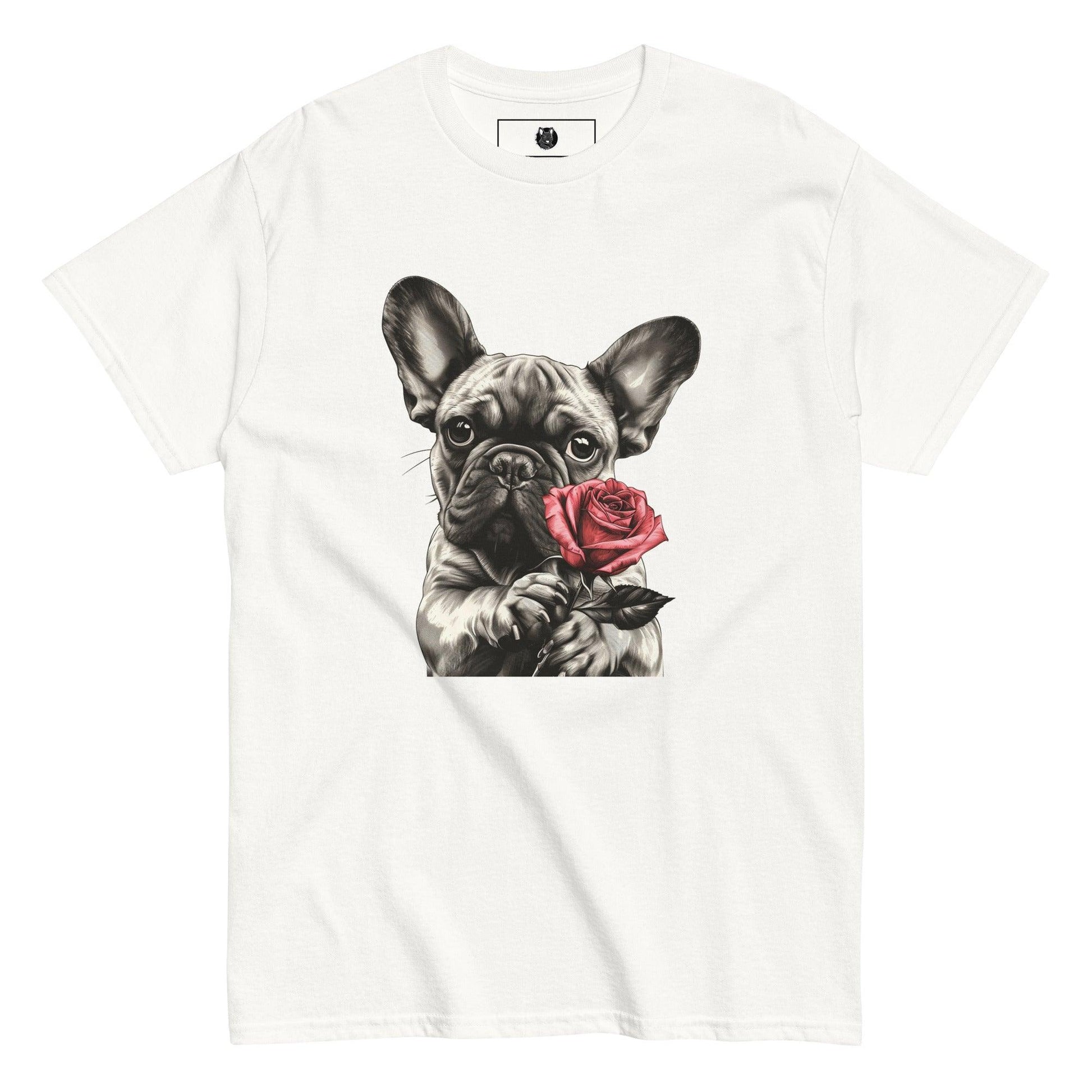 "Rose Embrace" Unisex T-Shirt - Frenchie Emporium