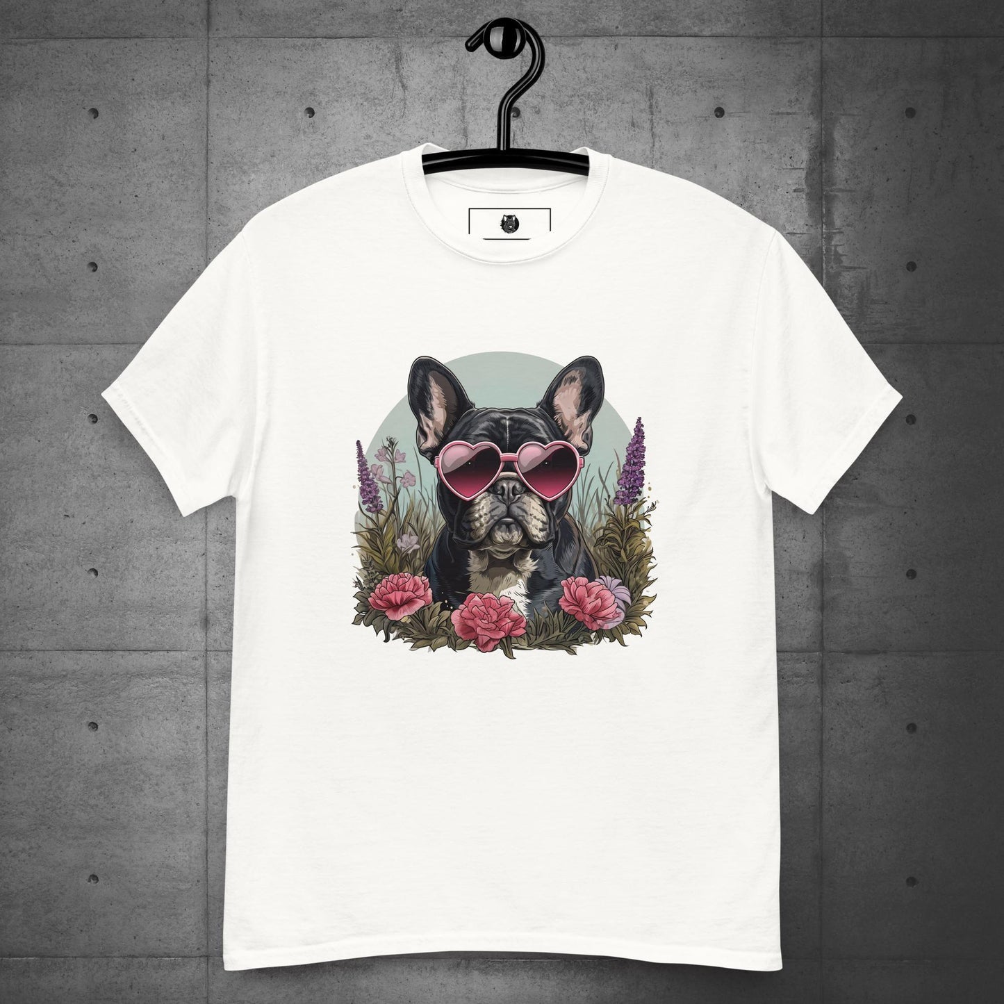 Frenchie Floral Bliss-Unisex T-shirt - Frenchie Emporium