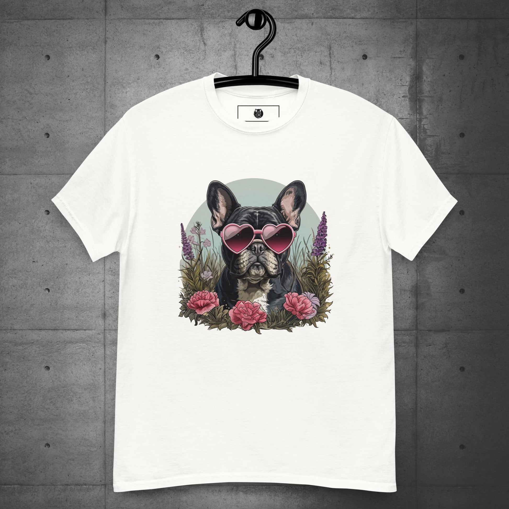 Frenchie Floral Bliss-Unisex T-shirt - Frenchie Emporium