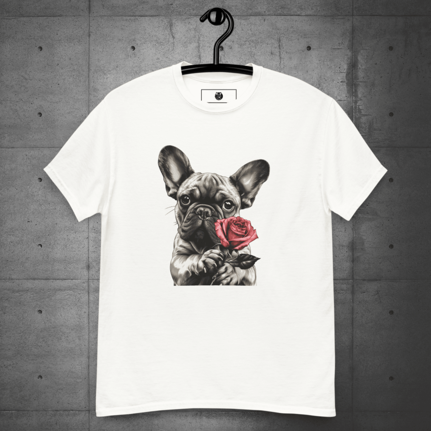 "Rose Embrace" Unisex T-Shirt - Frenchie Emporium