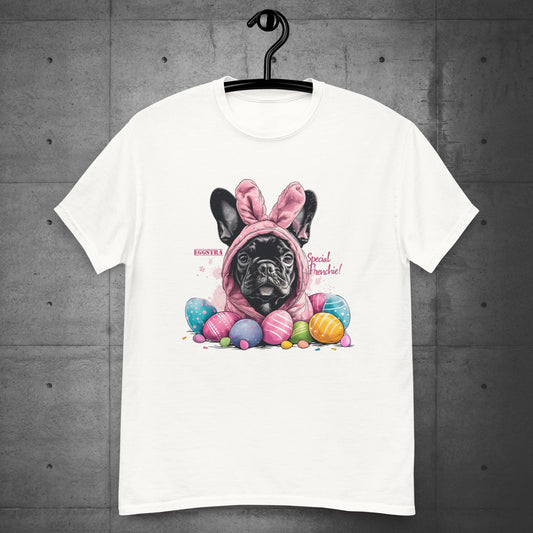 "Eggstra Special Frenchie" Unisex T-Shirt
