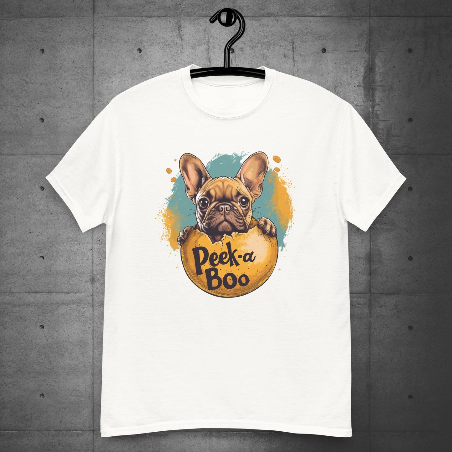 Peek-a-Boo Frenchie - Unisex T-Shirt - Frenchie Emporium