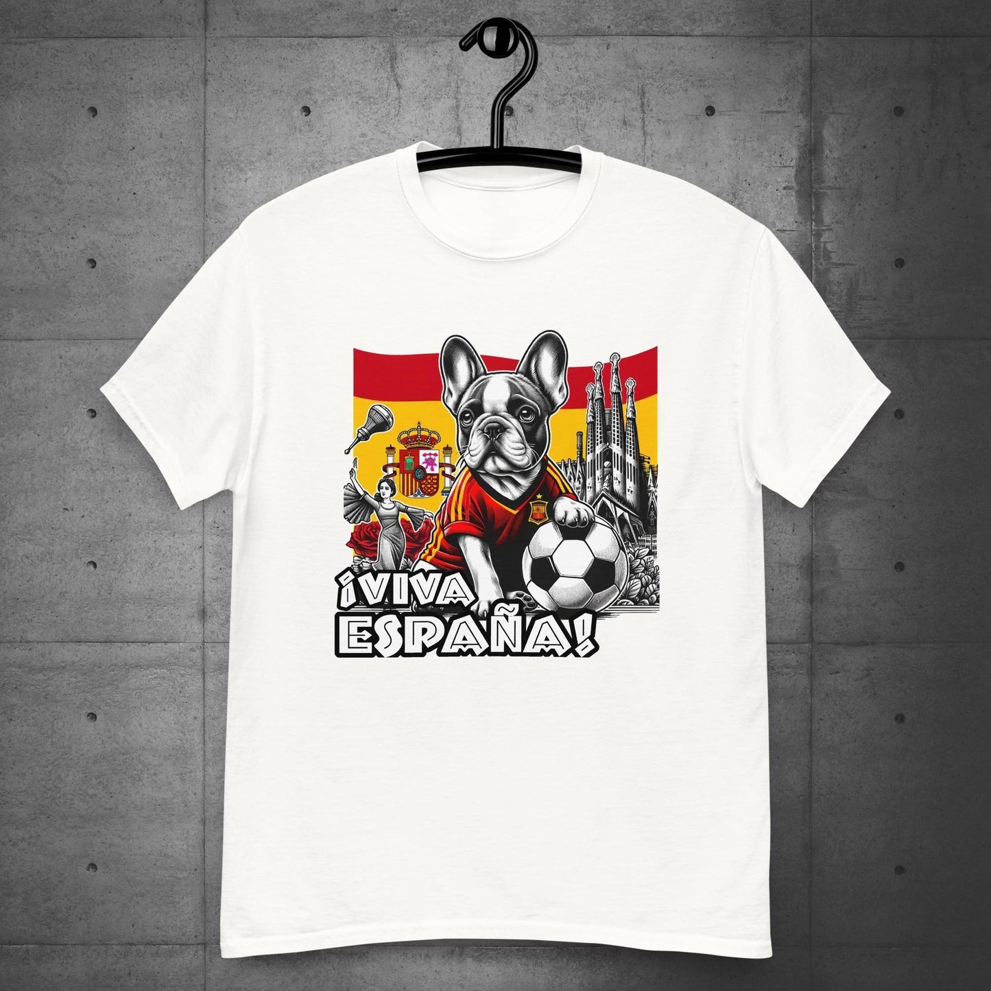 Frenchie Spanish Futbolista Unisex T-Shirt - Frenchie Emporium