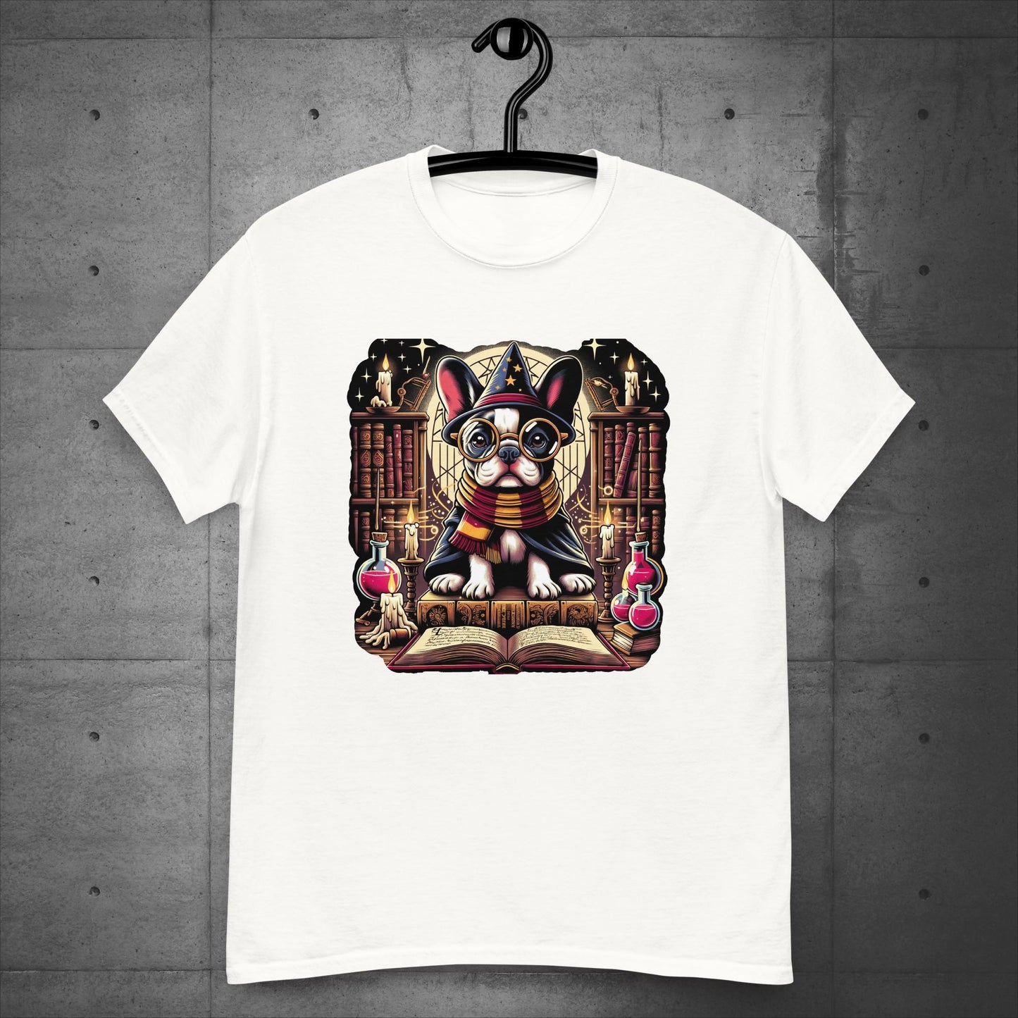 Unisex "Frenchie Wizard's Apprentice" T-Shirt - Frenchie Emporium