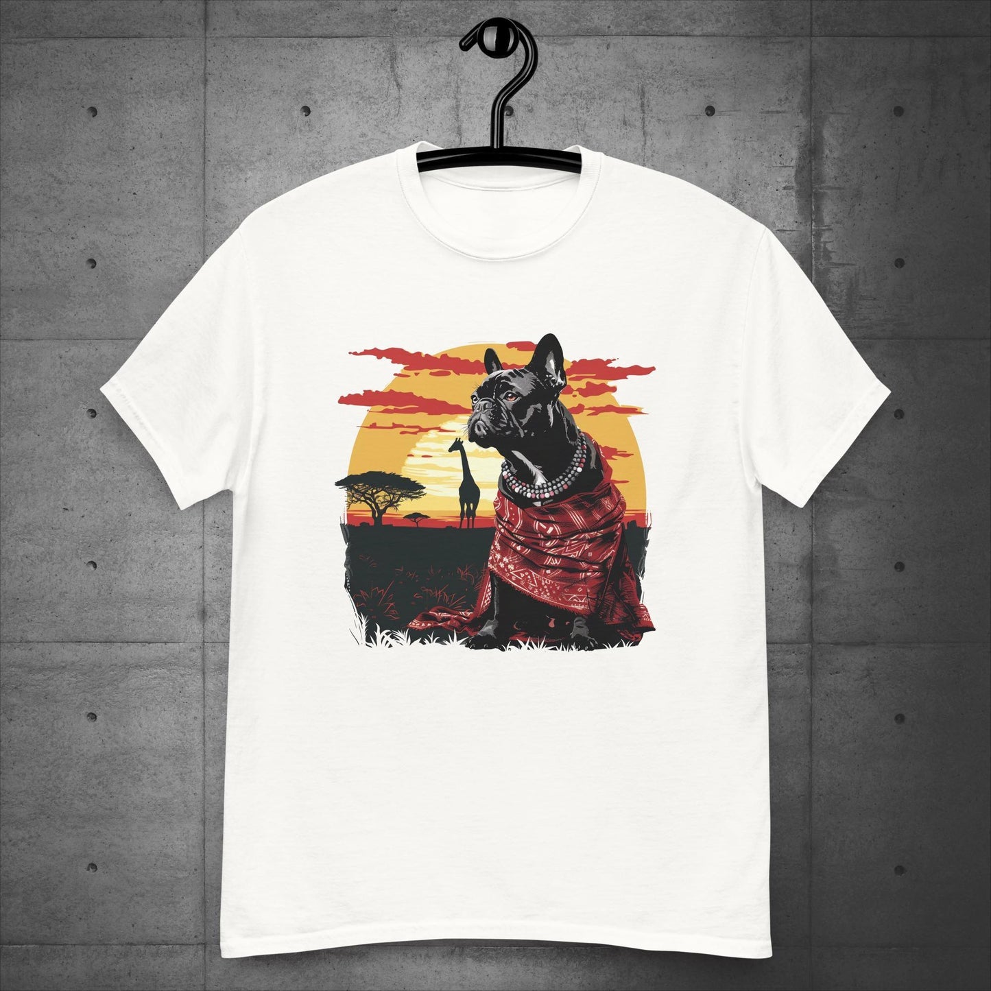 Authentic Serengeti Frenchie - Unisex T-Shirt - Frenchie Emporium