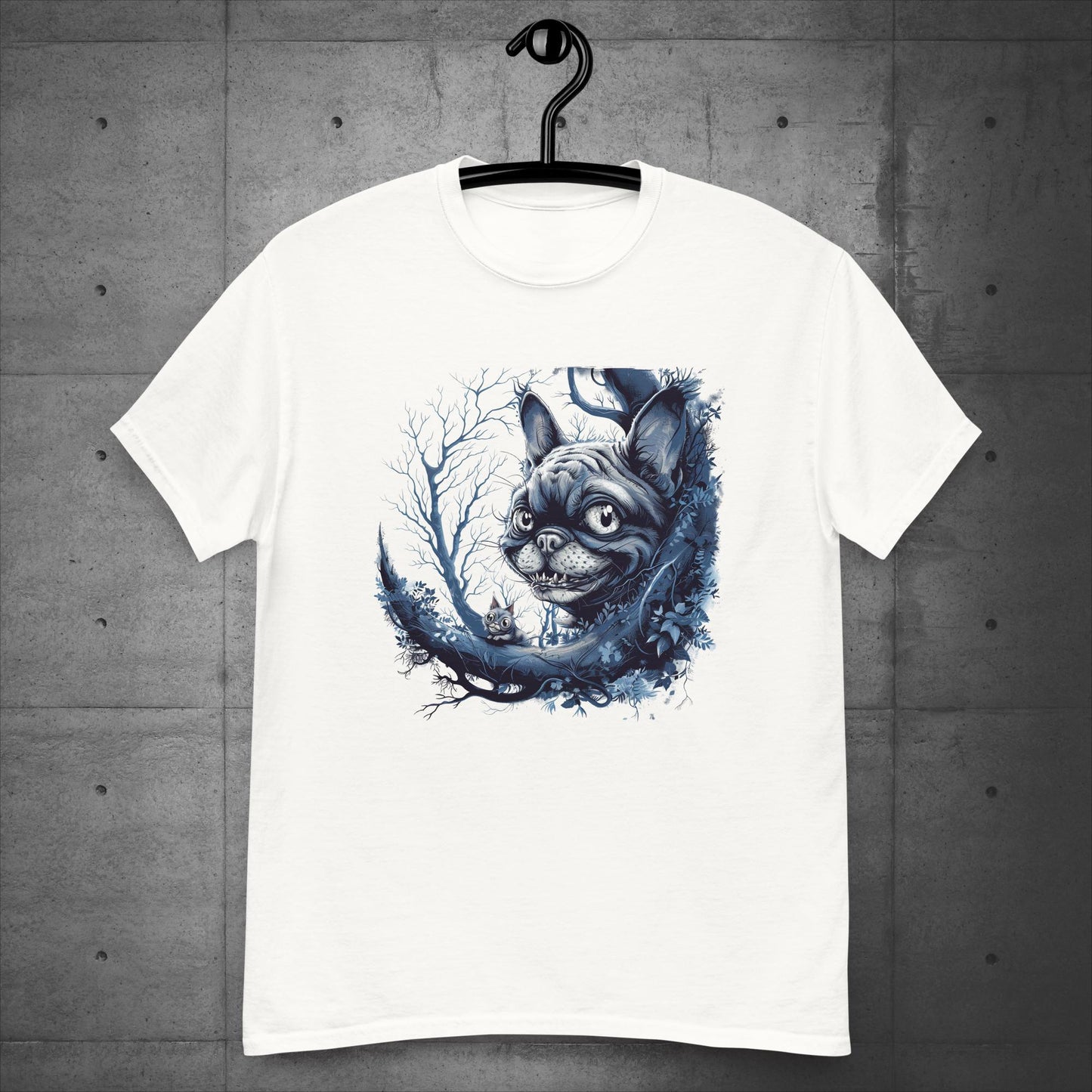 Frenchie Cheshire Cat - Unisex T-Shirt - Frenchie Emporium