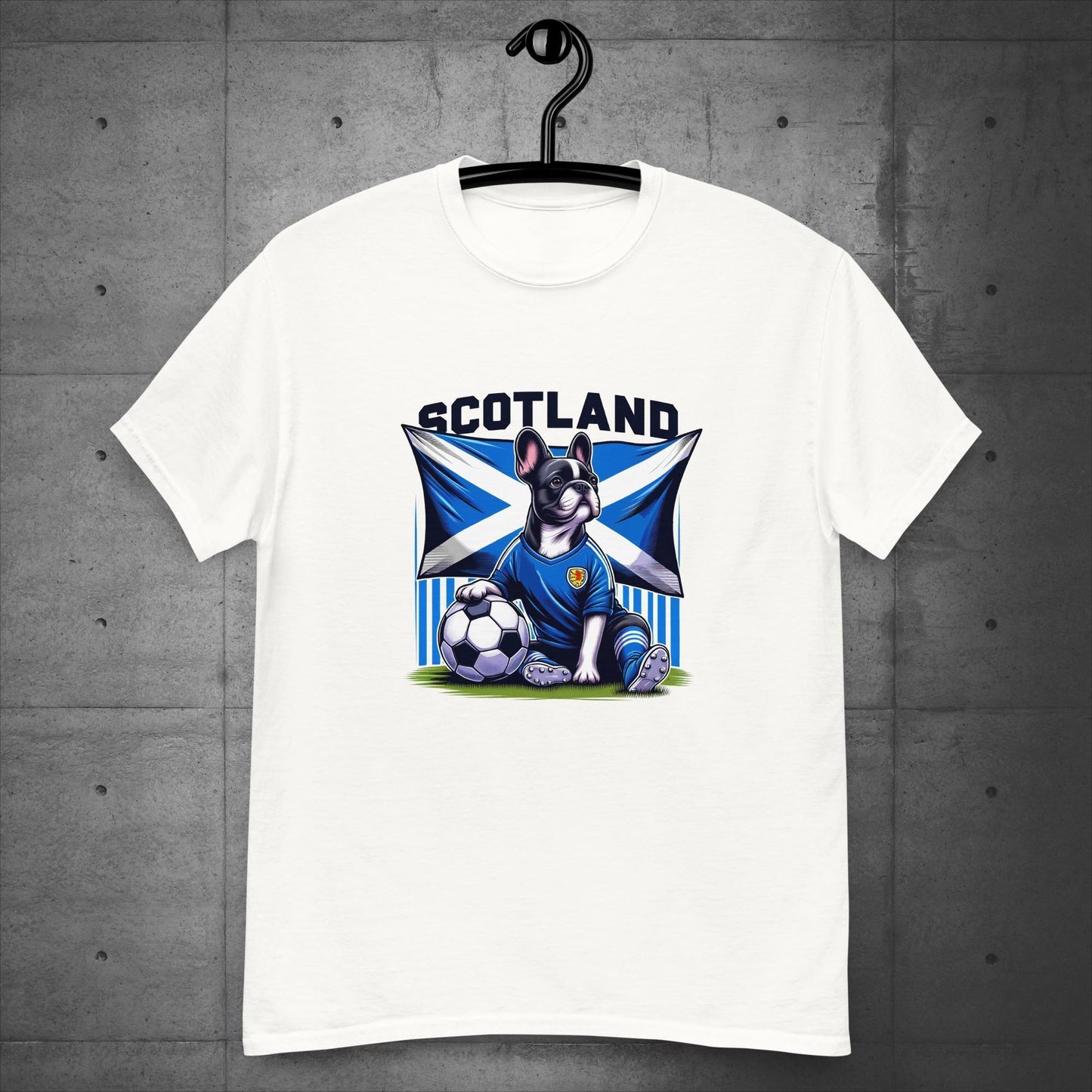 Frenchie Scotland Football Fan - Unisex T-Shirt - Frenchie Emporium