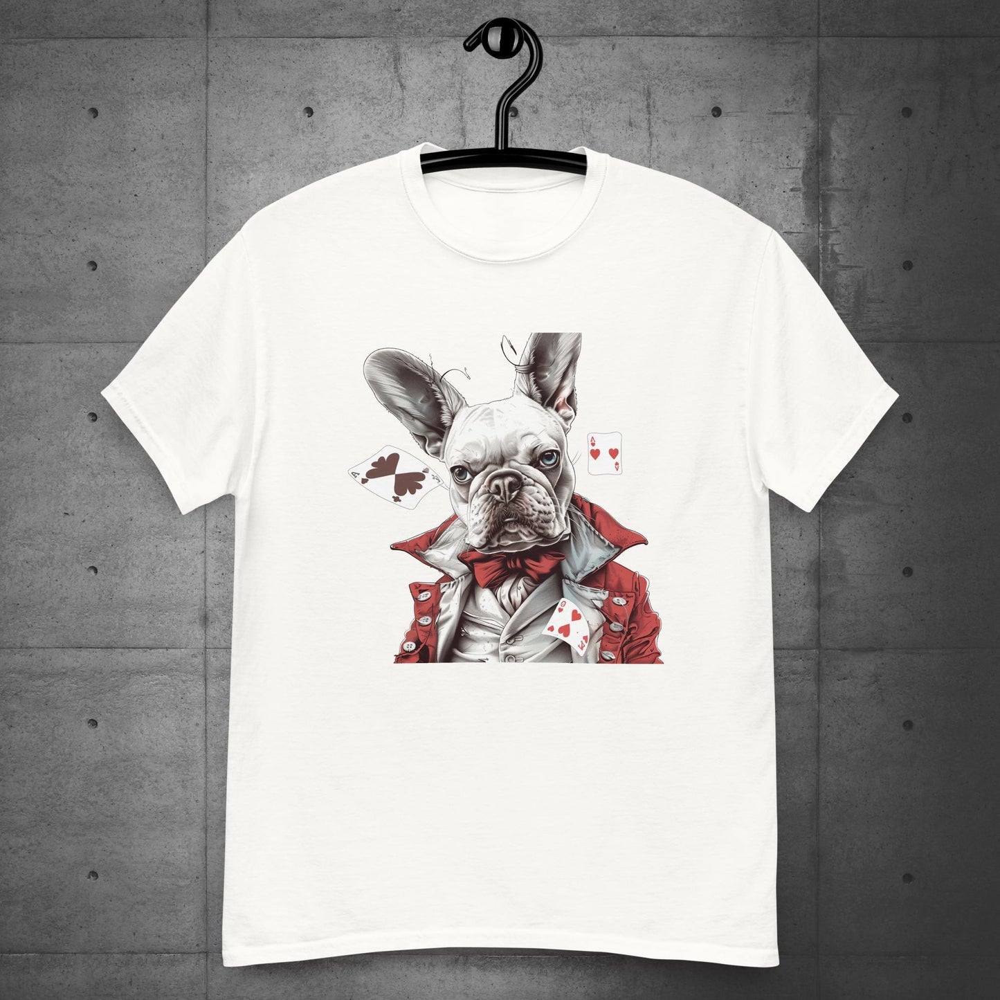 Frenchie "Player of the cards" - Unisex T-Shirt - Frenchie Emporium
