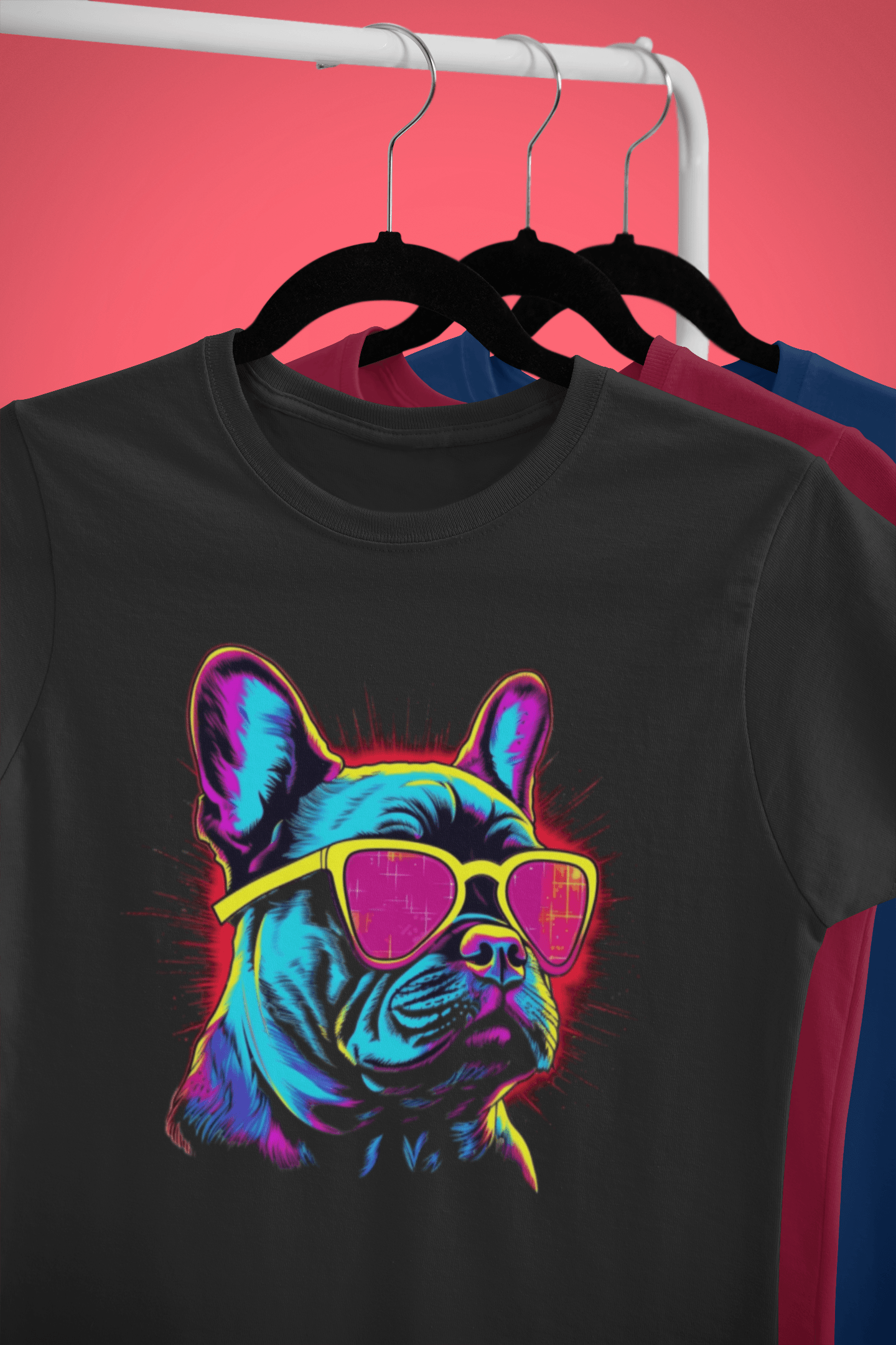 Shades of Frenchie T-shirt - Frenchie Emporium