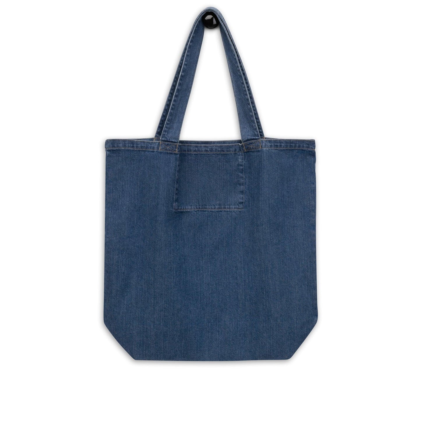 Tennis Ball Frenchie - Organic Denim Tote Bag - Frenchie Emporium