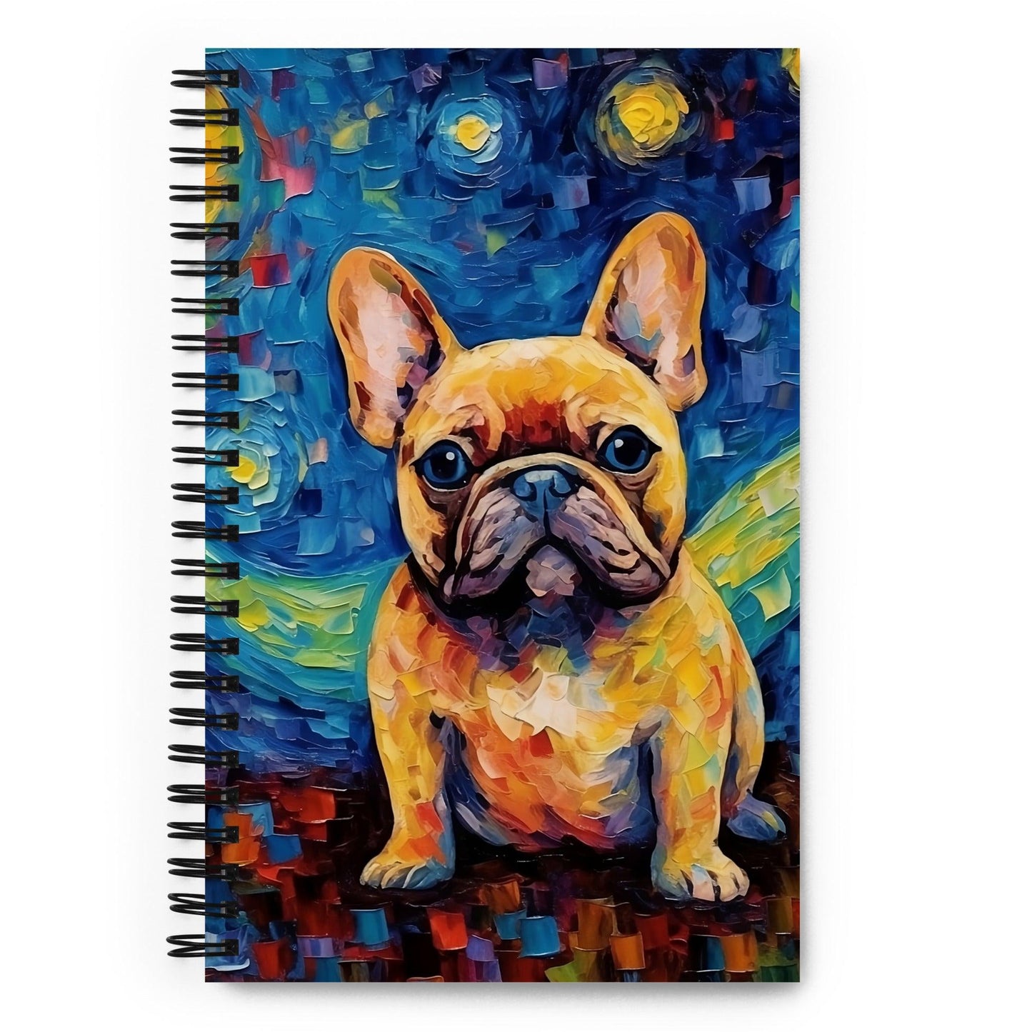 Frenchie Star Night - Art Inspired Notepad - Frenchie Emporium